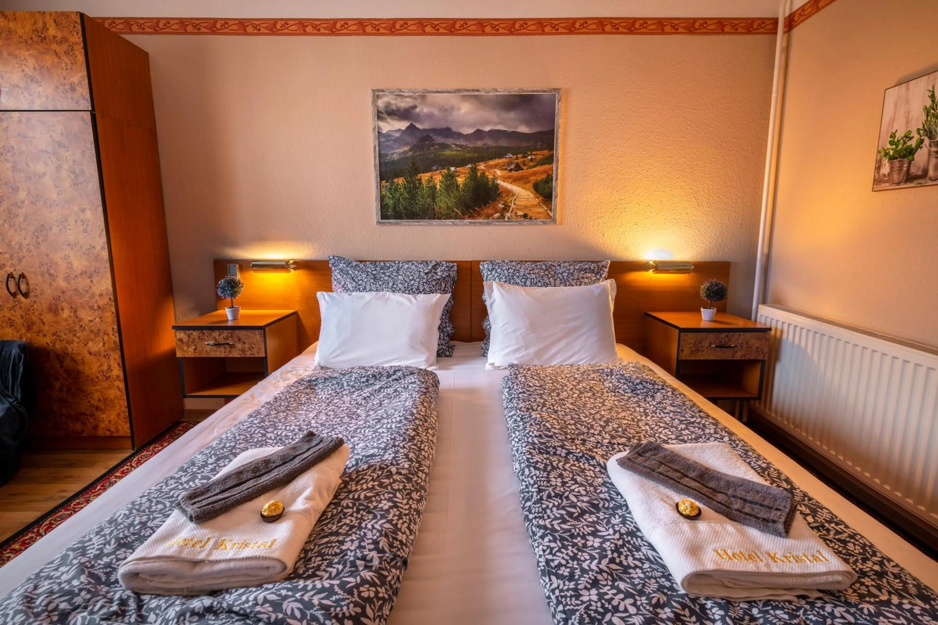 Photo of the whole room in Hotel Kristal Gellért Hill