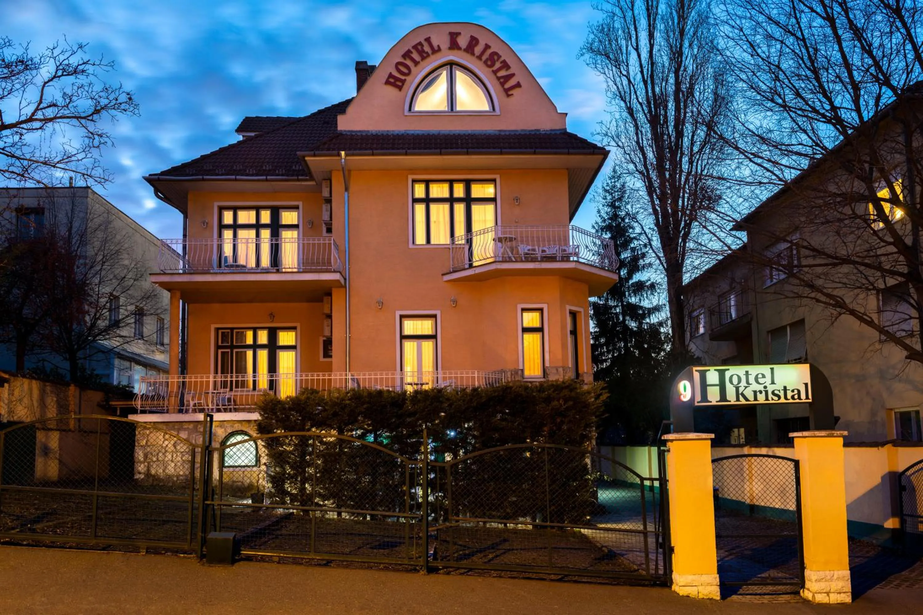 Property building in Hotel Kristal Gellért Hill