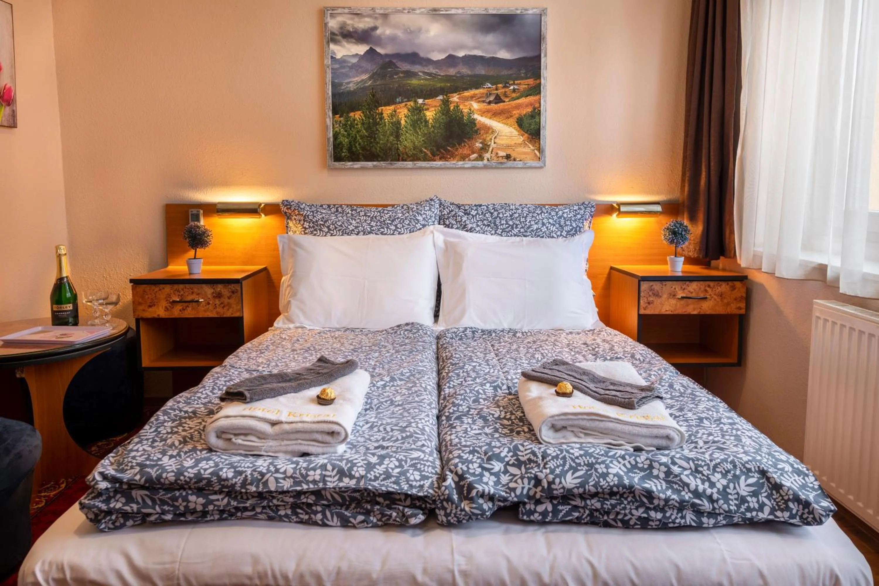 Photo of the whole room in Hotel Kristal Gellért Hill