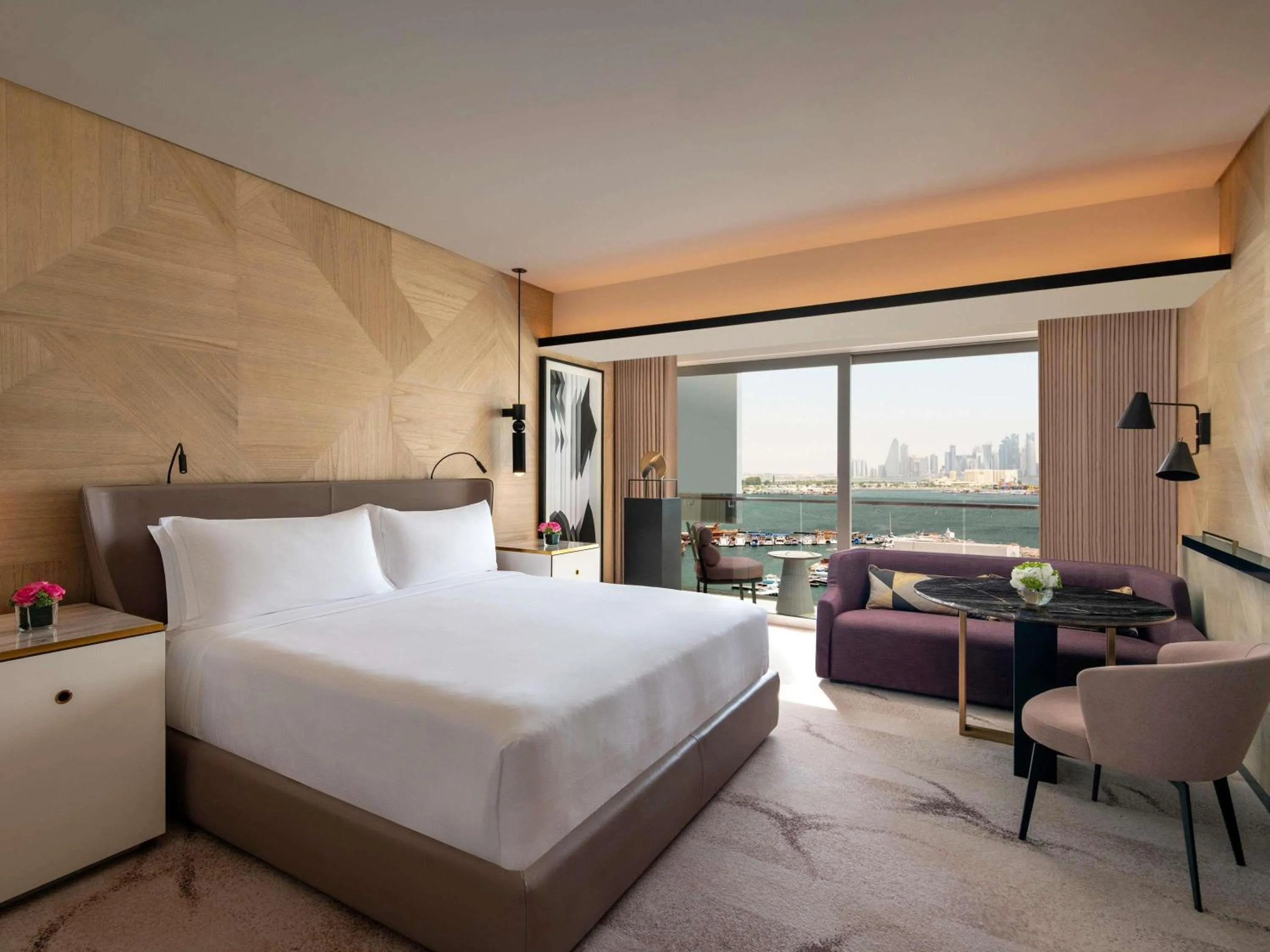 Bedroom, Bed in Rixos Gulf Hotel Doha