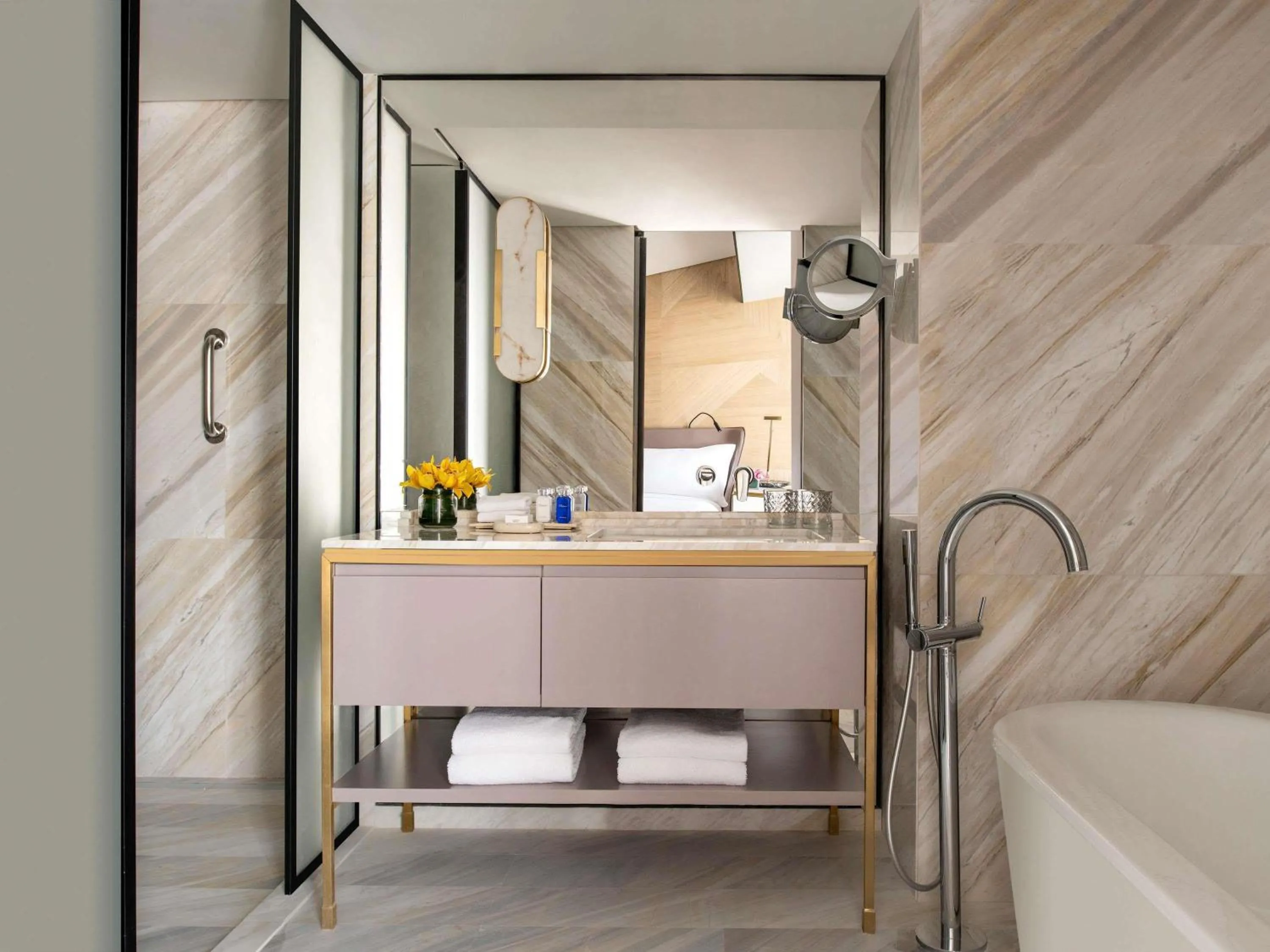 Bedroom in Rixos Gulf Hotel Doha