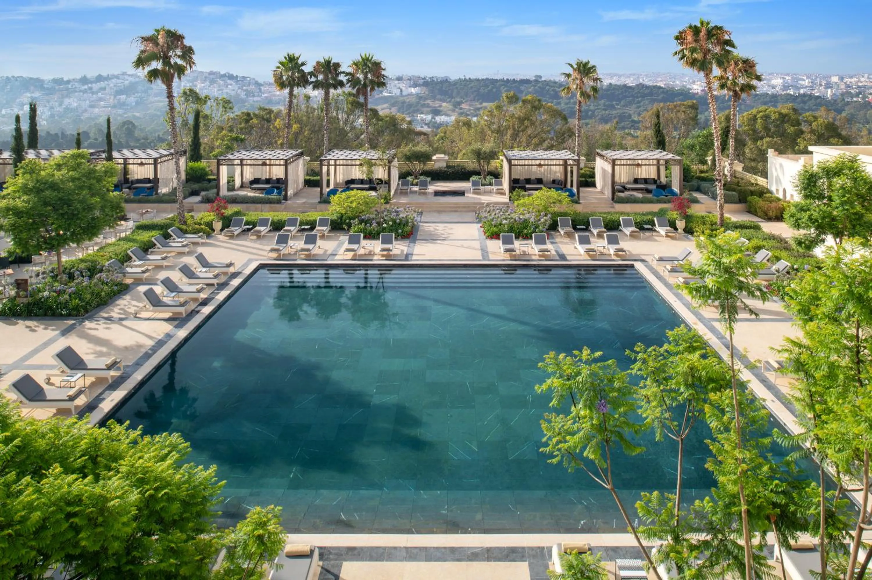Garden in Fairmont Tazi Palace Tangier