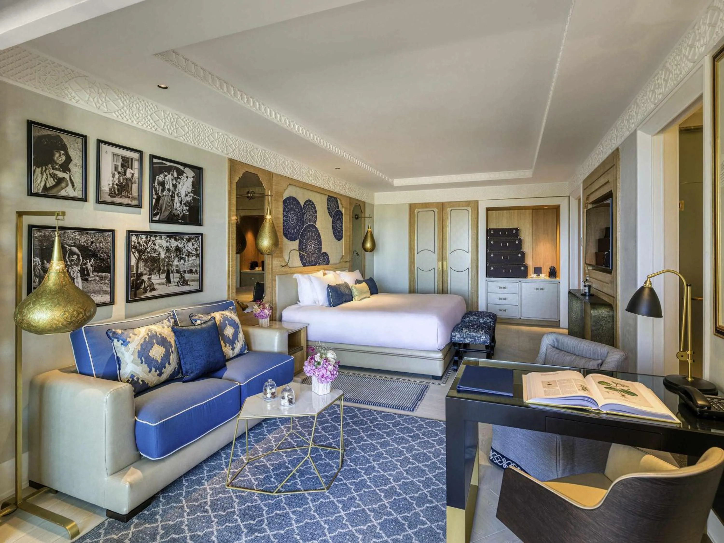 Bedroom, Bed in Fairmont Tazi Palace Tangier