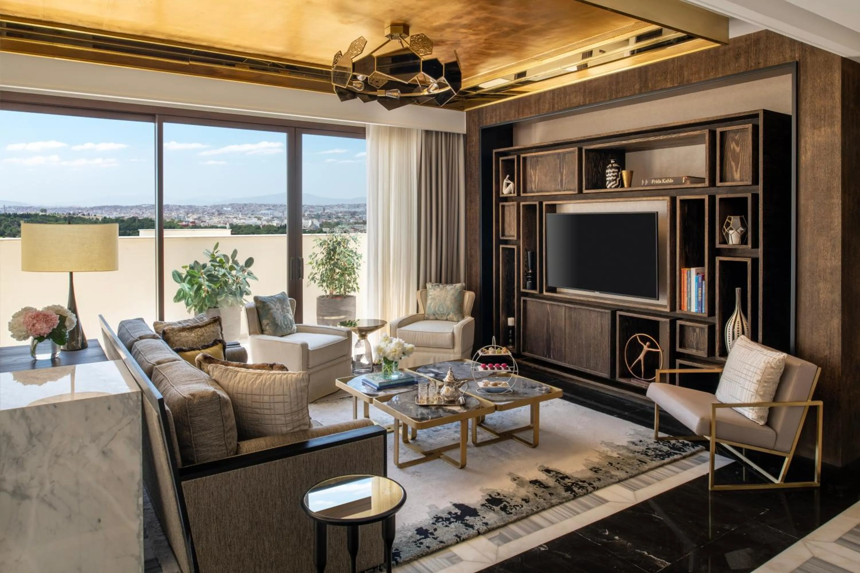 TV and multimedia in Fairmont Tazi Palace Tangier