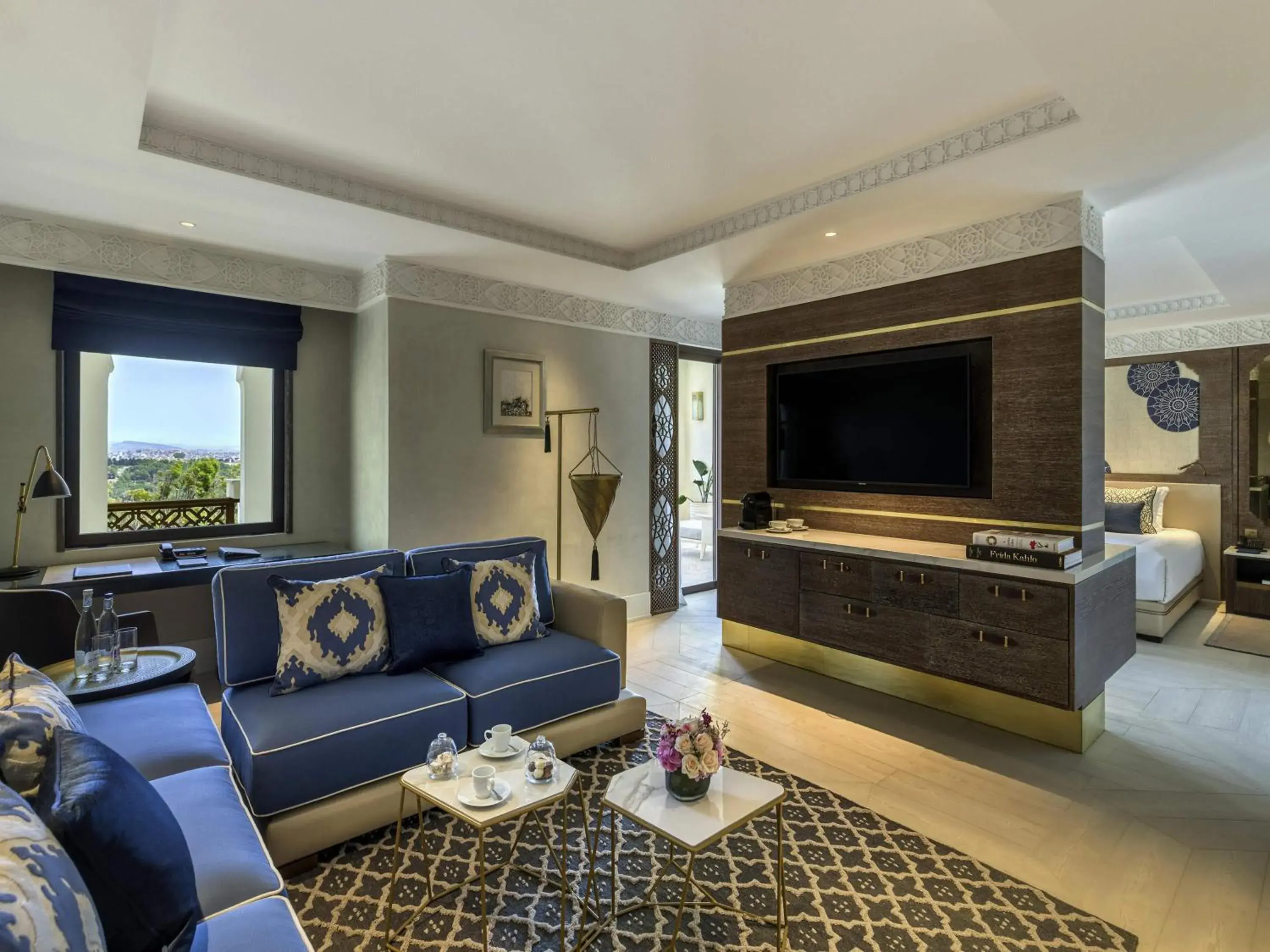 Junior King Suite with Panoramic View - single occupancy in Fairmont Tazi Palace Tangier Junior King Suite with Panoramic View - single occupancy in Fairmont Tazi Palace Tangier