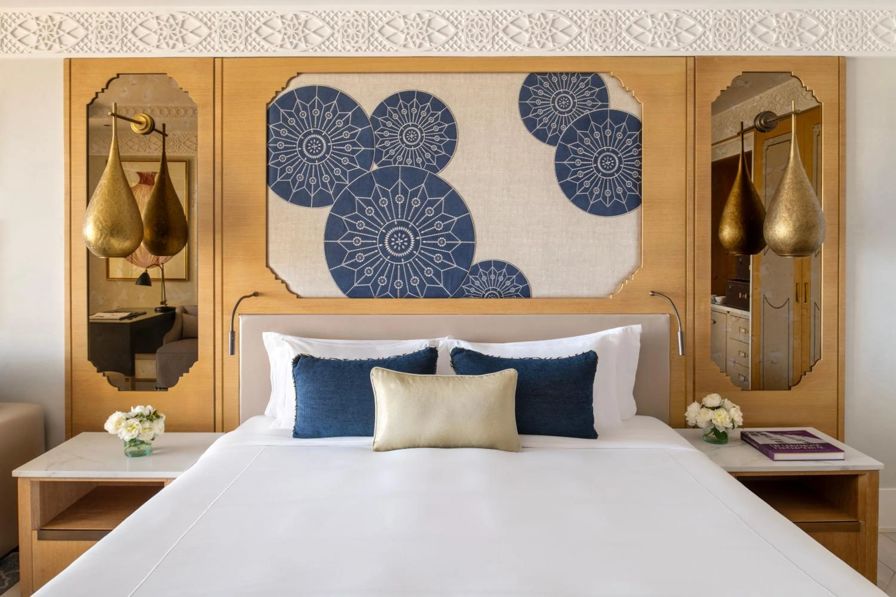 Bed in Fairmont Tazi Palace Tangier