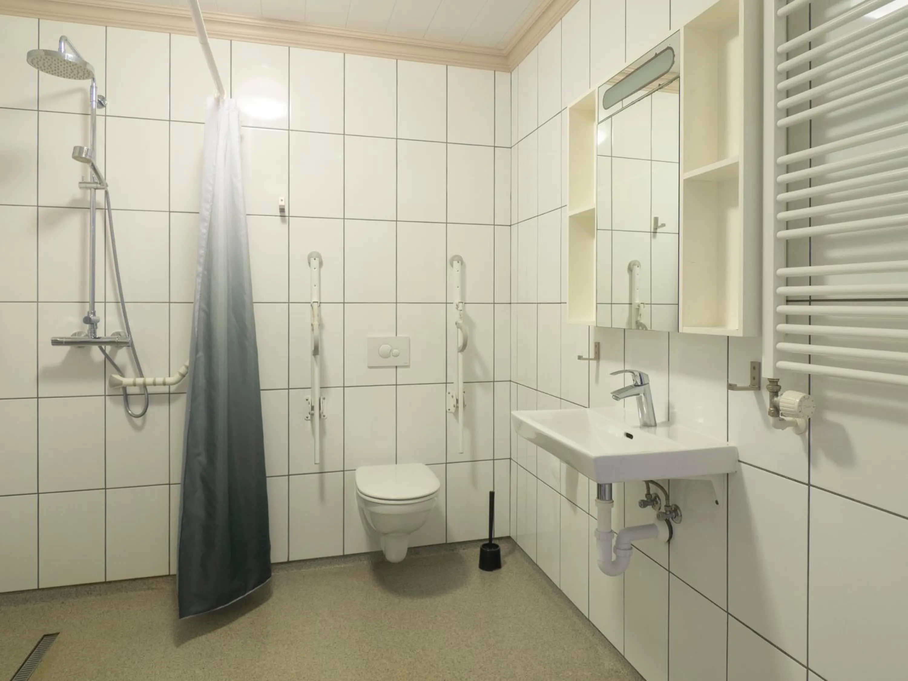 Shower in Studio Apartments