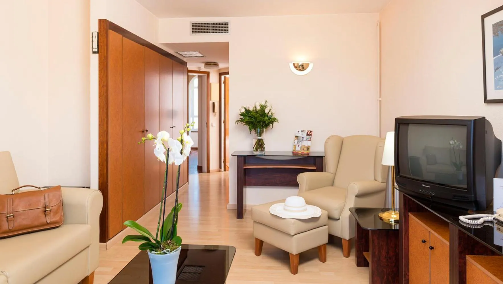 Living room in Apartamentos Guitart