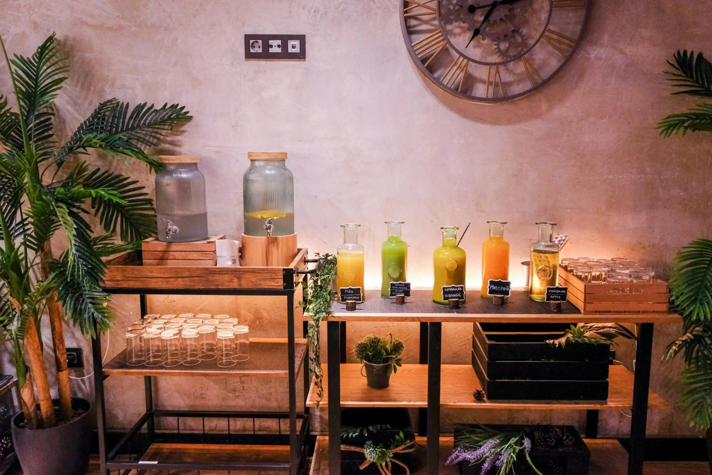 Buffet breakfast in Zenit Abeba