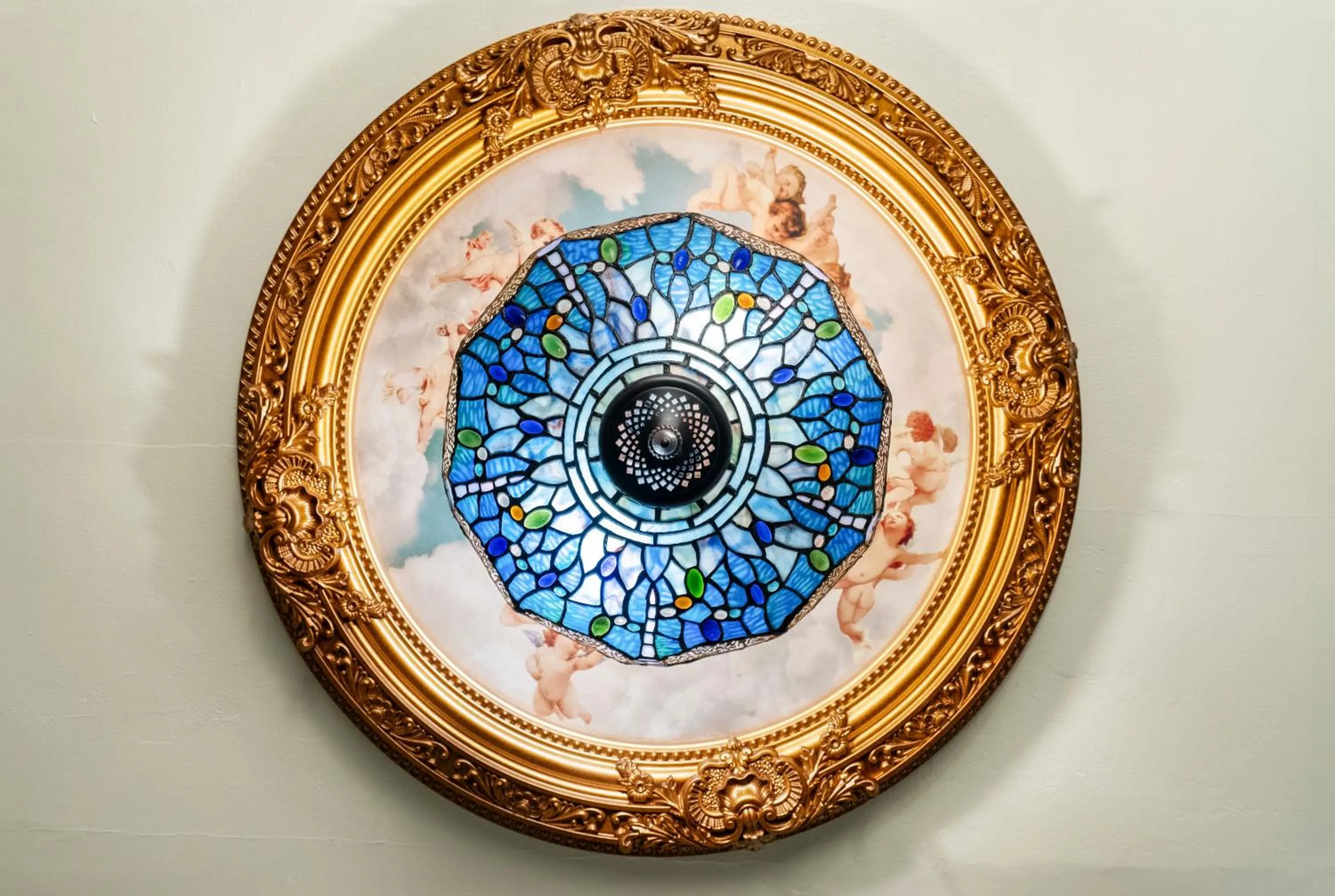 Decorative detail in THE NEW STAR MOTEL - 1950s Extended-Stay Lodging and Retreat Center