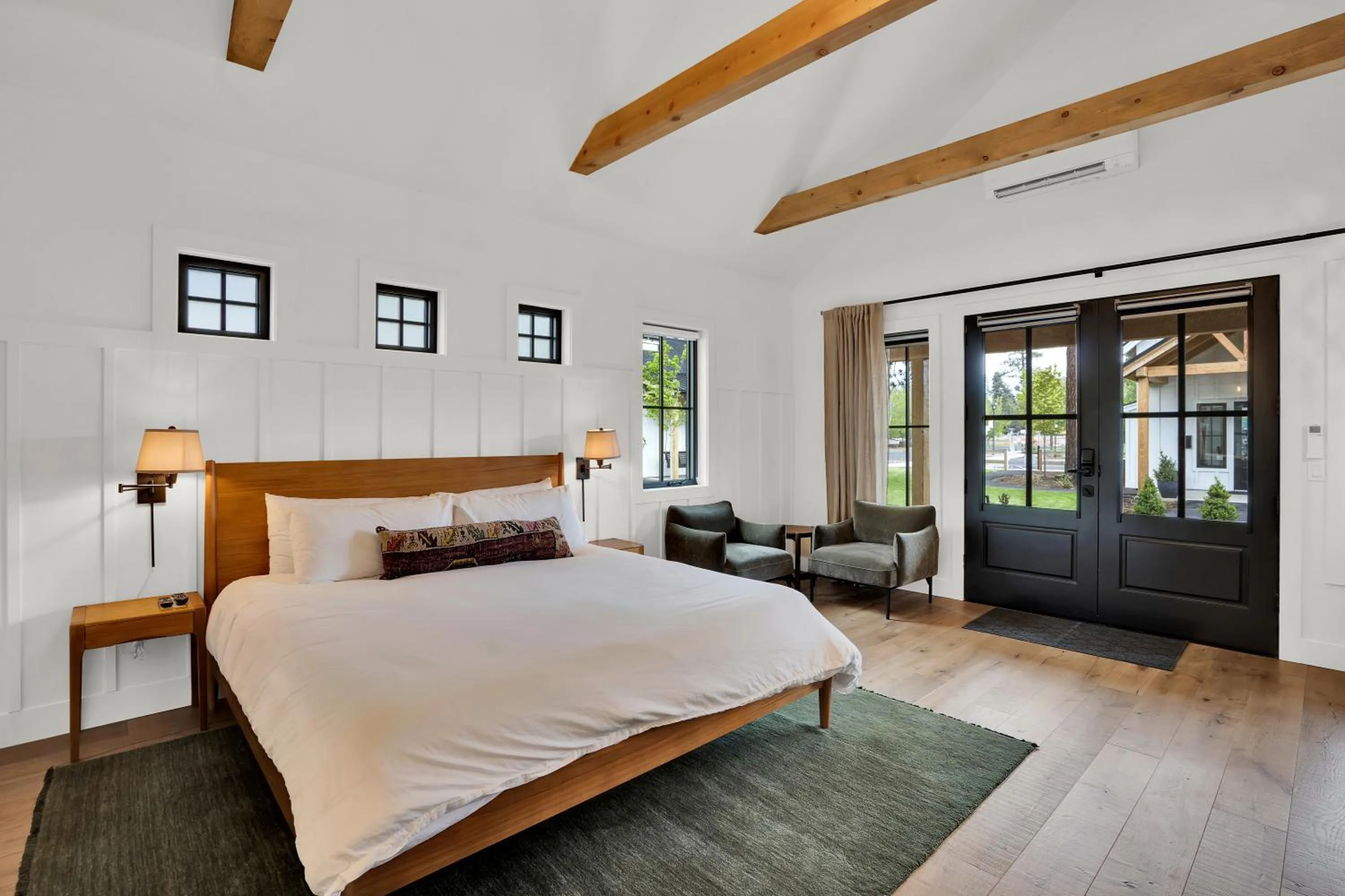 Bedroom, Bed in The Scout Boutique Cottages