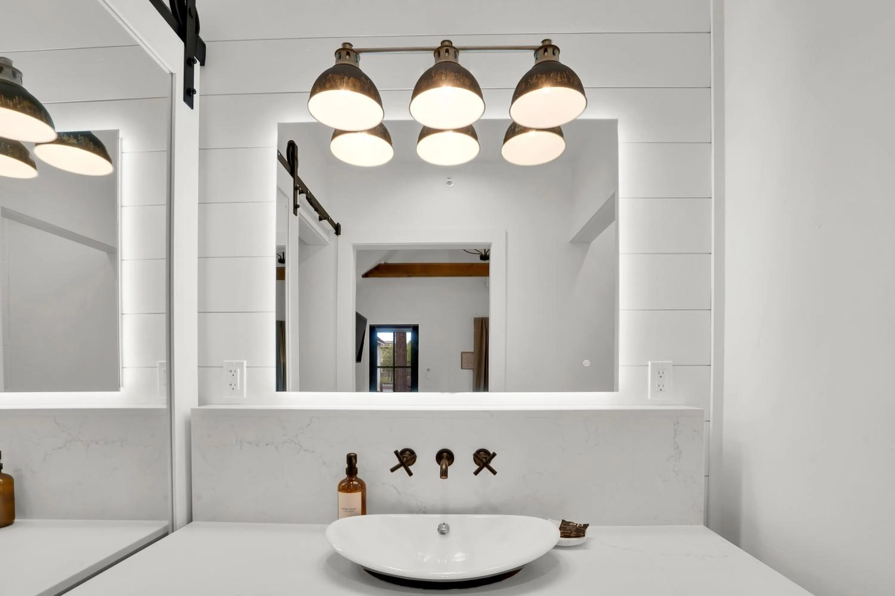 Bathroom in The Scout Boutique Cottages