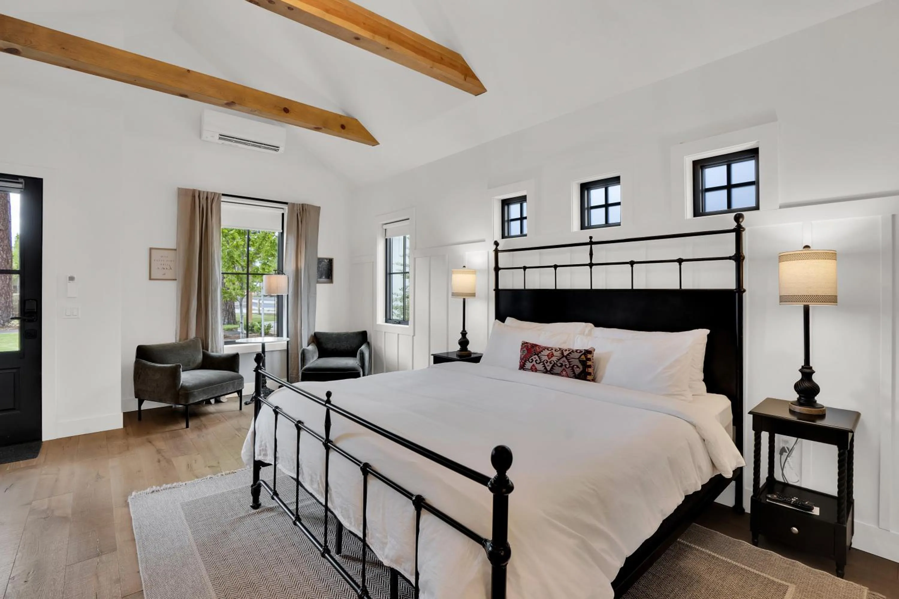 Bedroom, Bed in The Scout Boutique Cottages