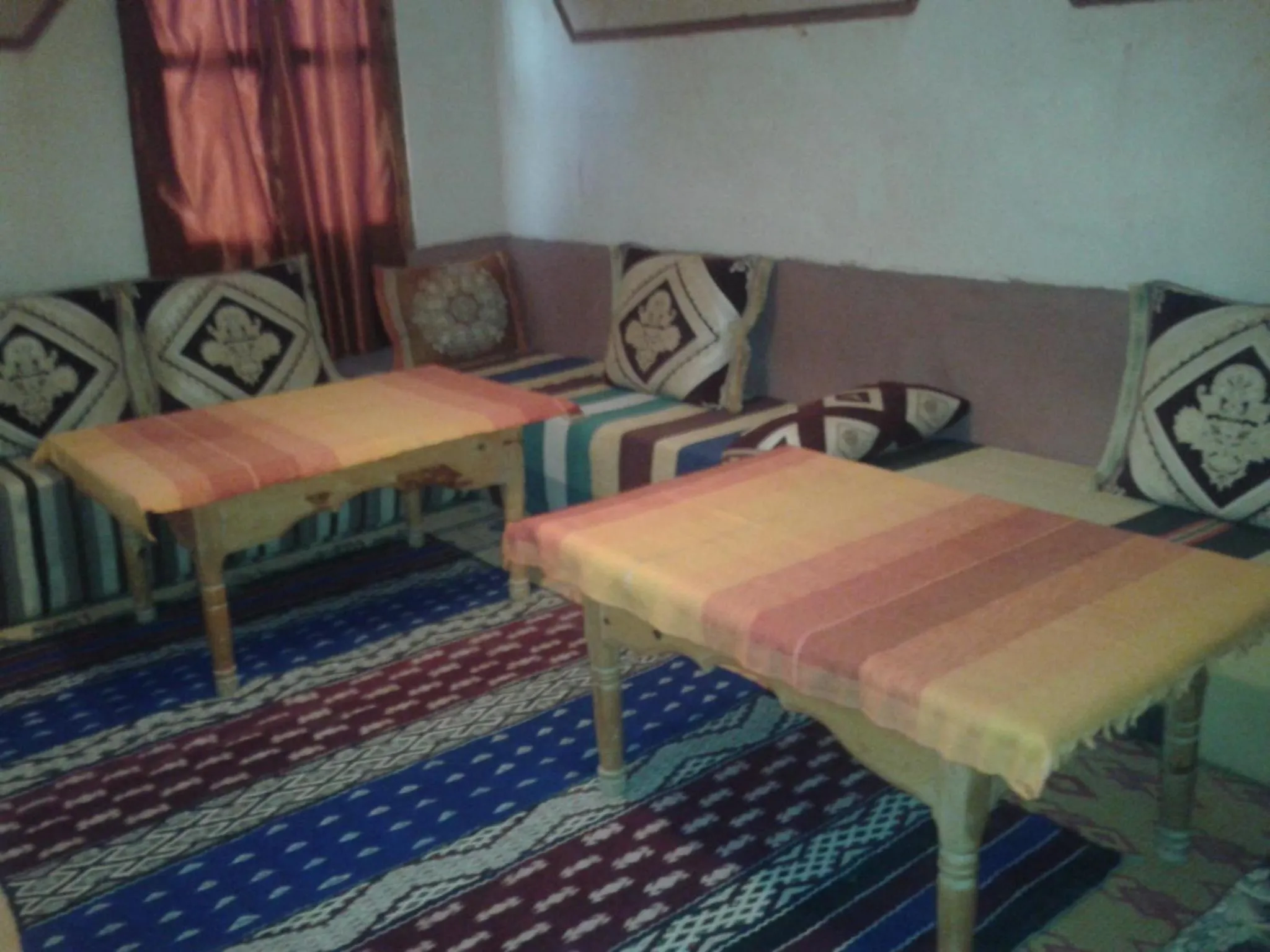 Patio in Auberge Kasbah Ait Marghad