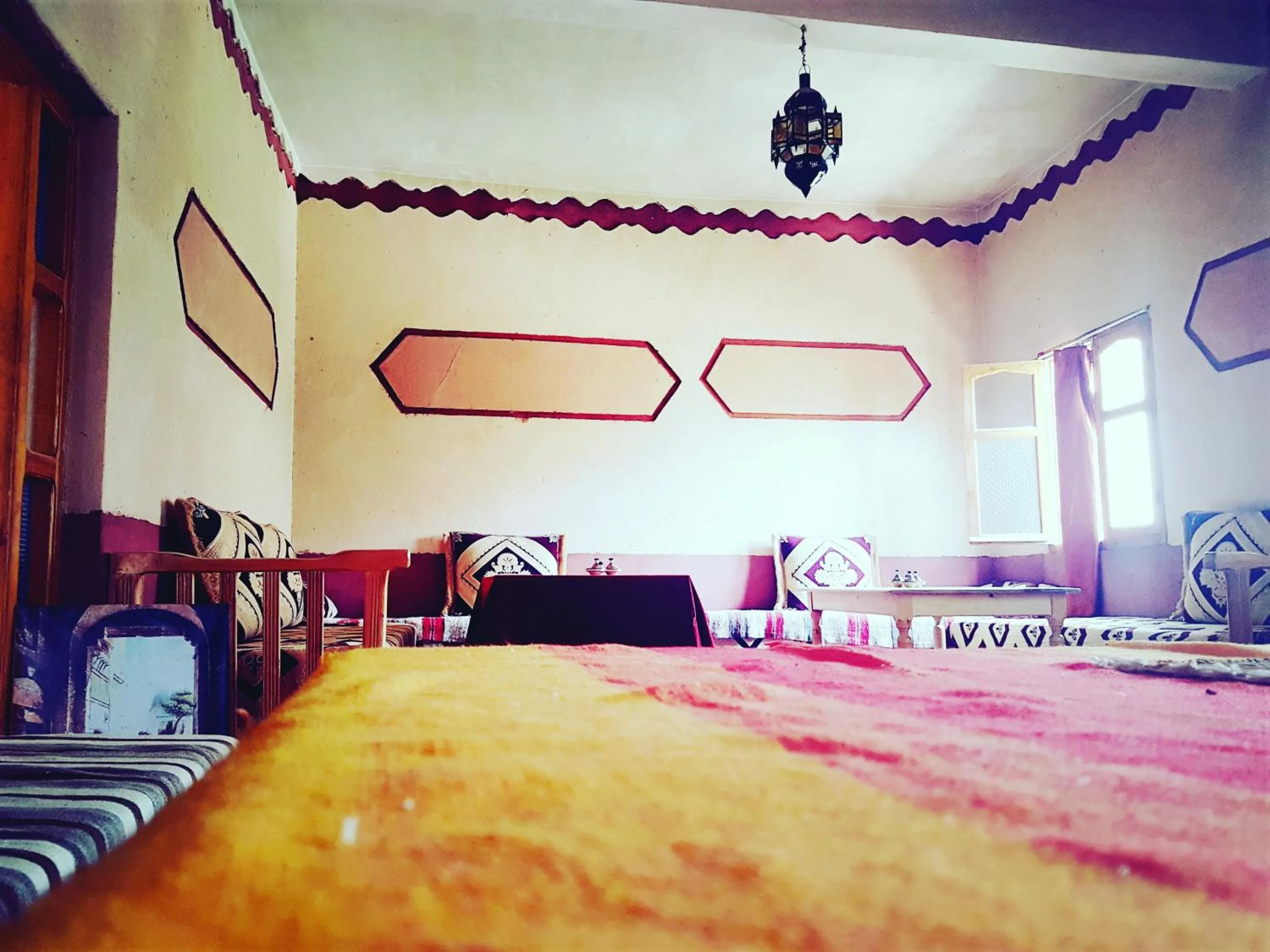 Bed in Auberge Kasbah Ait Marghad