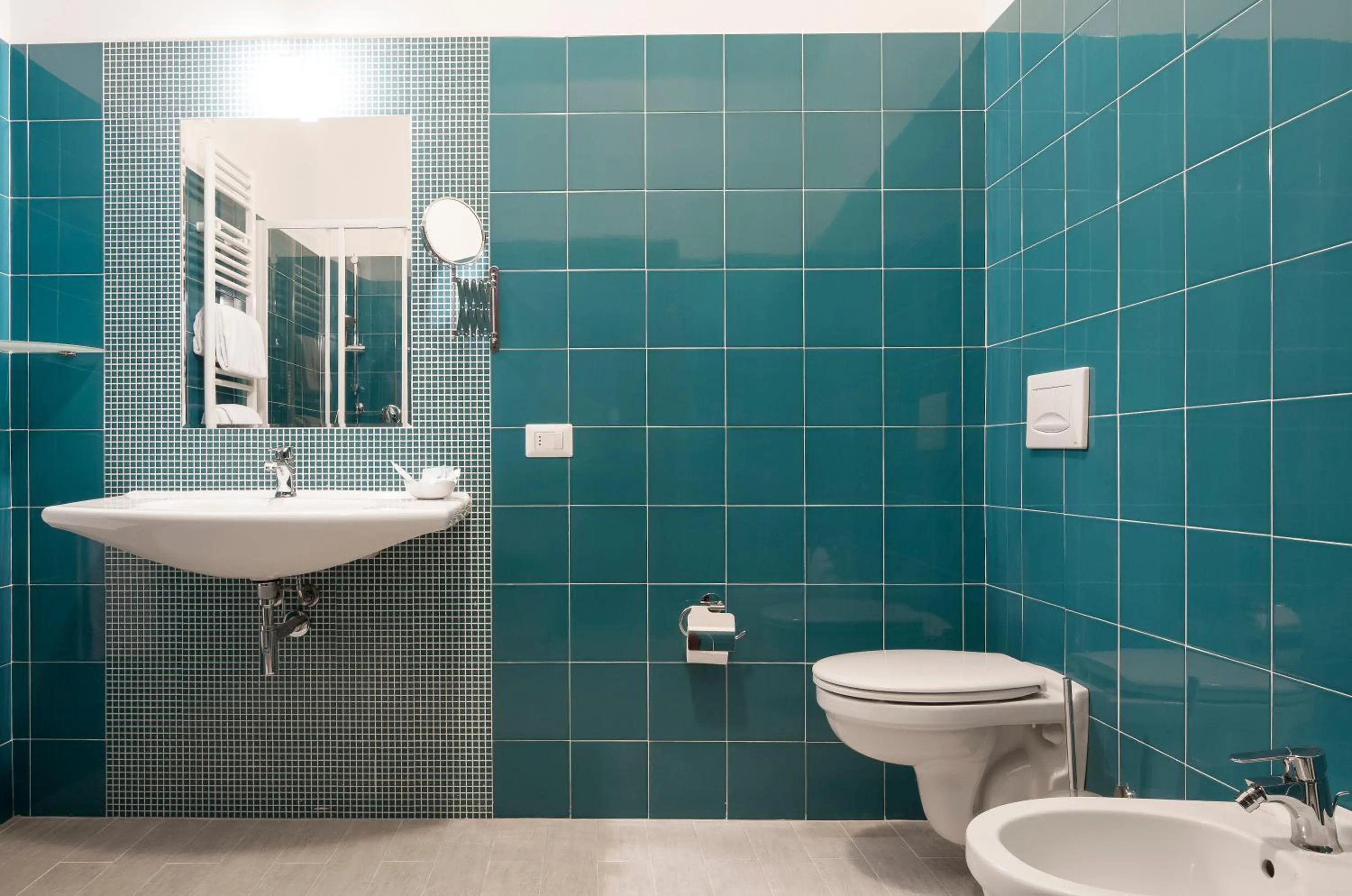 Bathroom in B&B I Tetti di Siena