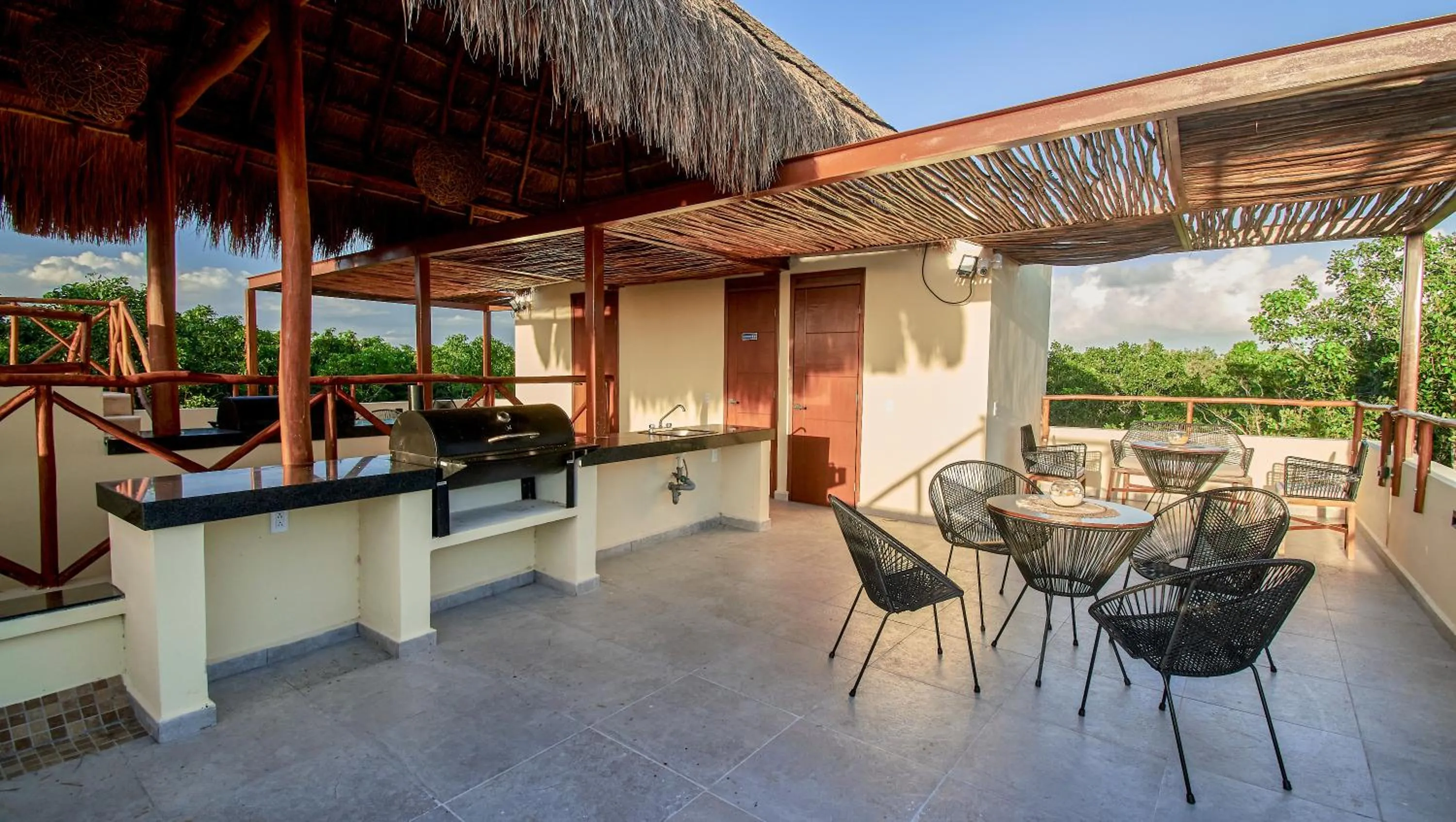 Patio in Naajal Tulum Boutique Hotel - Magic & Jungle