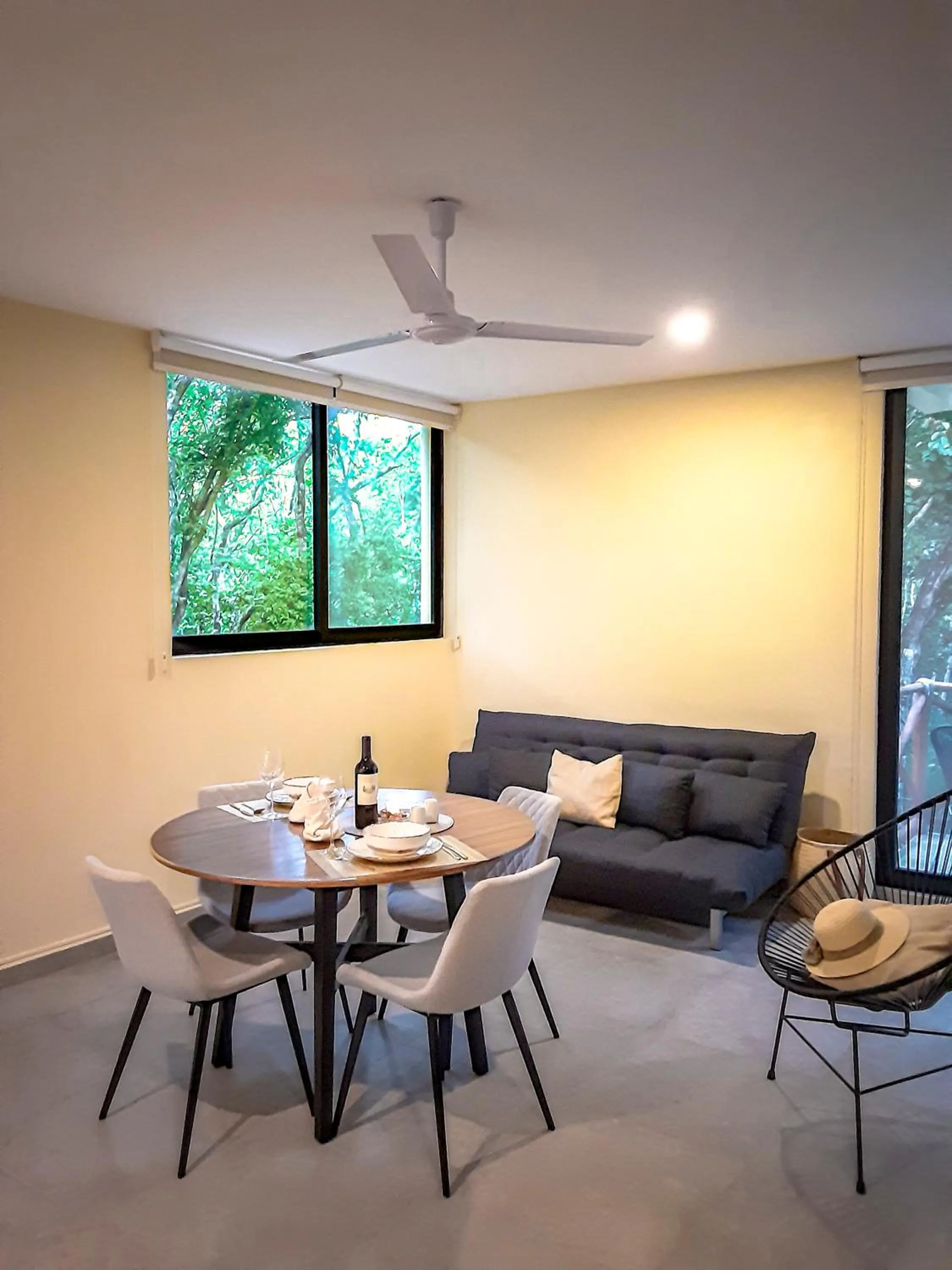Living room in Naajal Tulum Boutique Hotel - Magic & Jungle