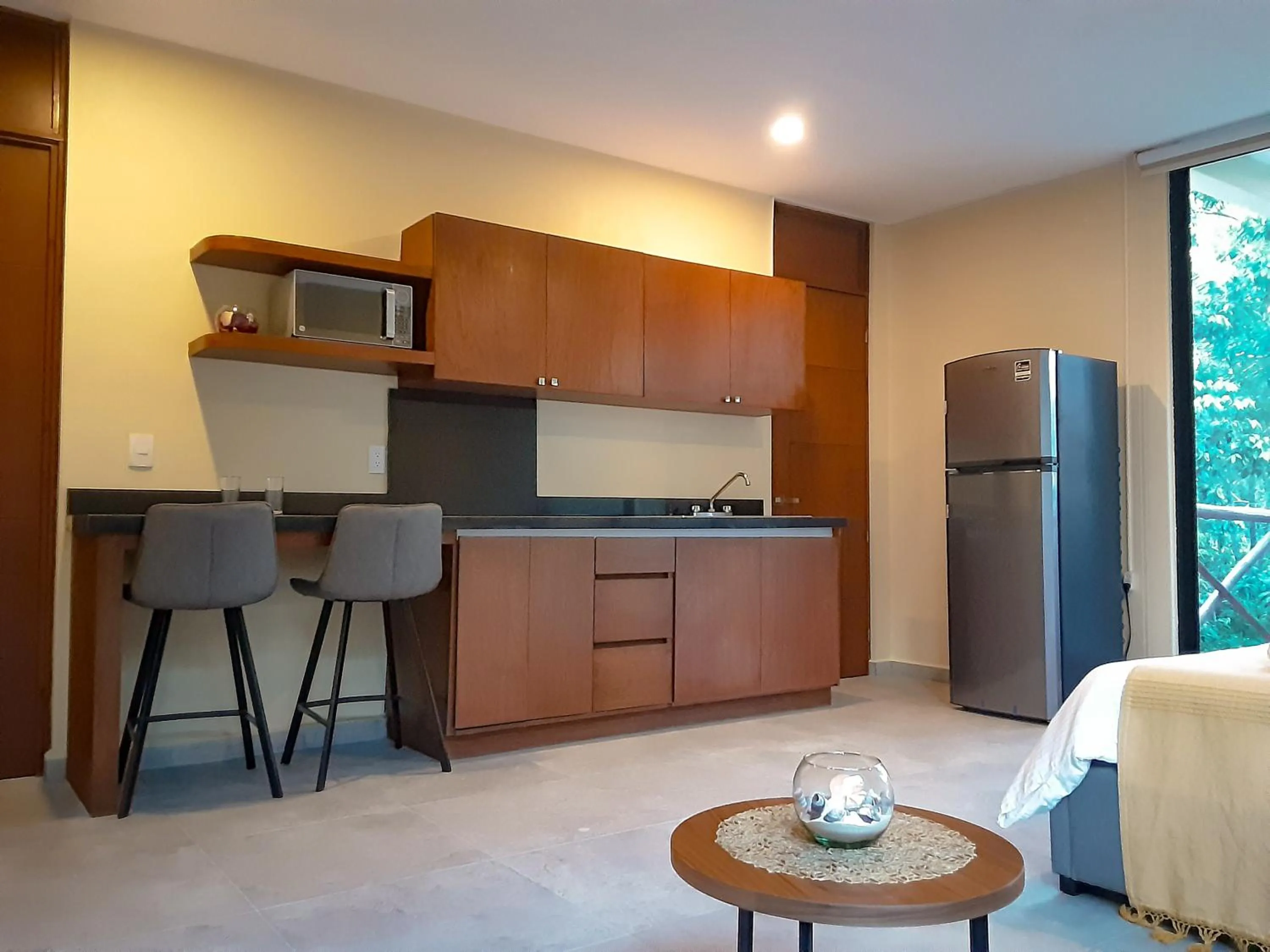 Kitchen or kitchenette in Naajal Tulum Boutique Hotel - Magic & Jungle