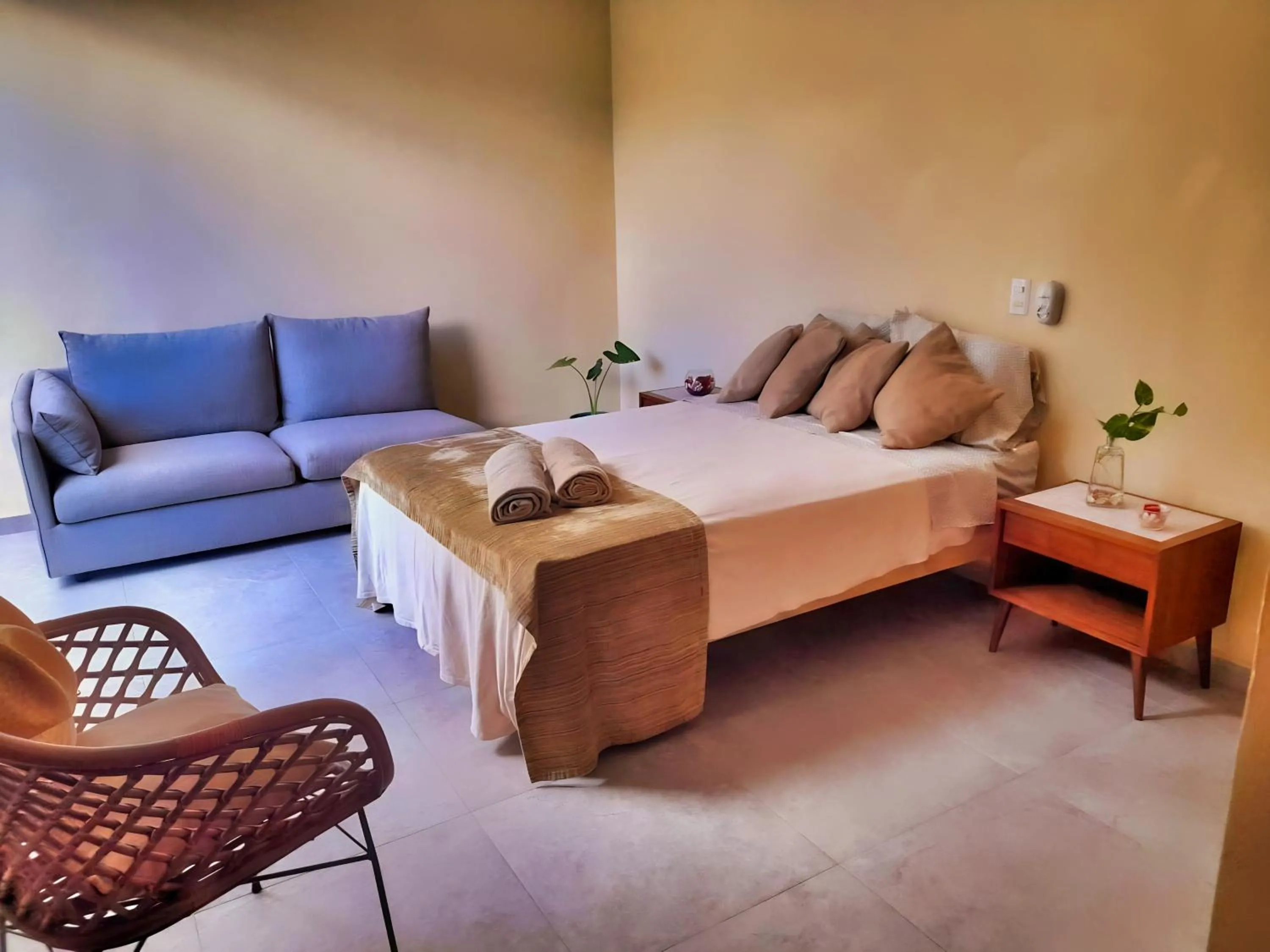 Bed in Naajal Tulum Boutique Hotel - Magic & Jungle