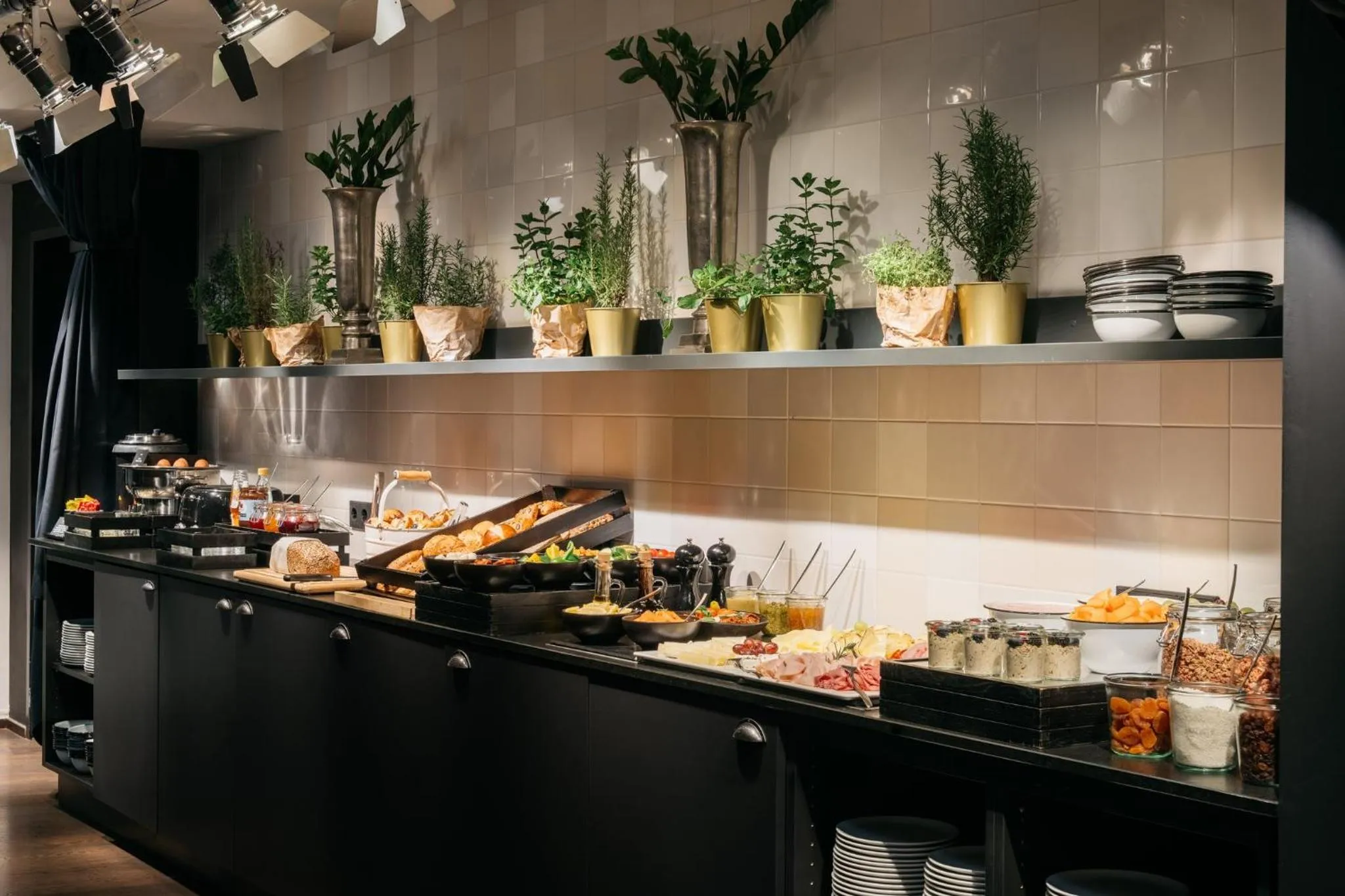 Buffet breakfast in Ruby Sofie Hotel Vienna