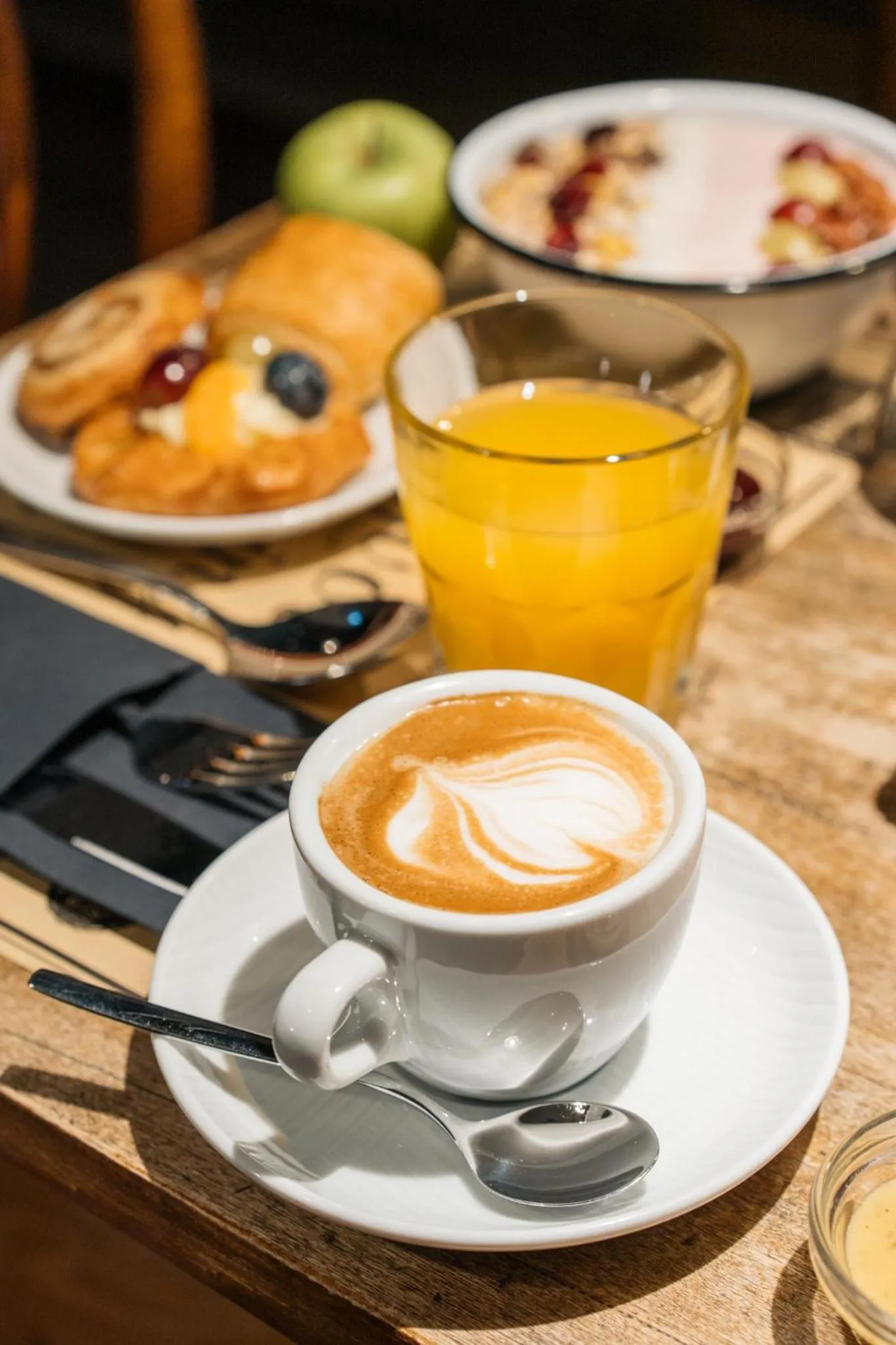 Buffet breakfast in Ruby Sofie Hotel Vienna