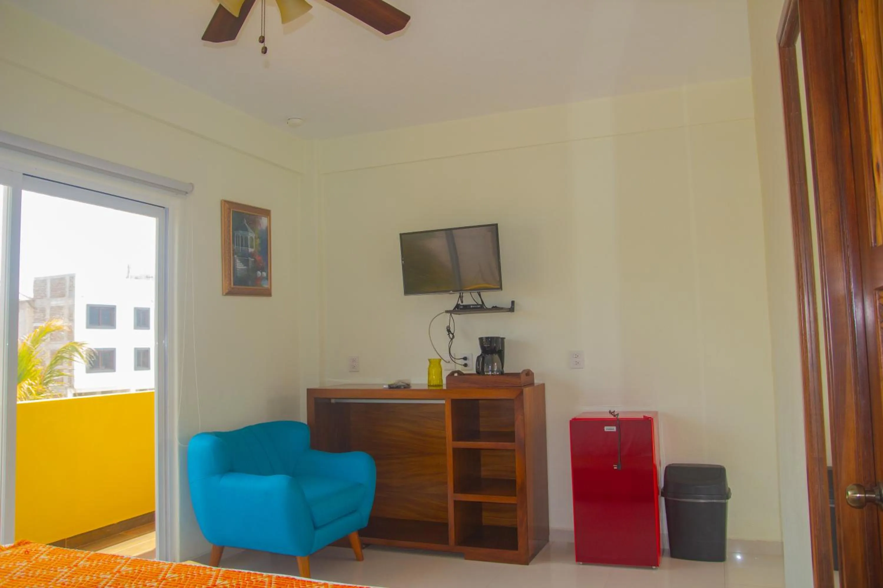 Living room in Hotel Happy Beach