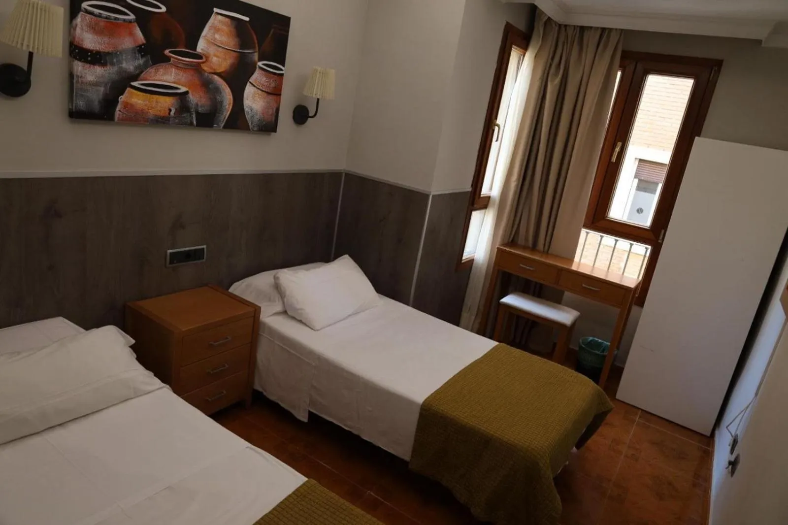 Bed in Hostal Victoria