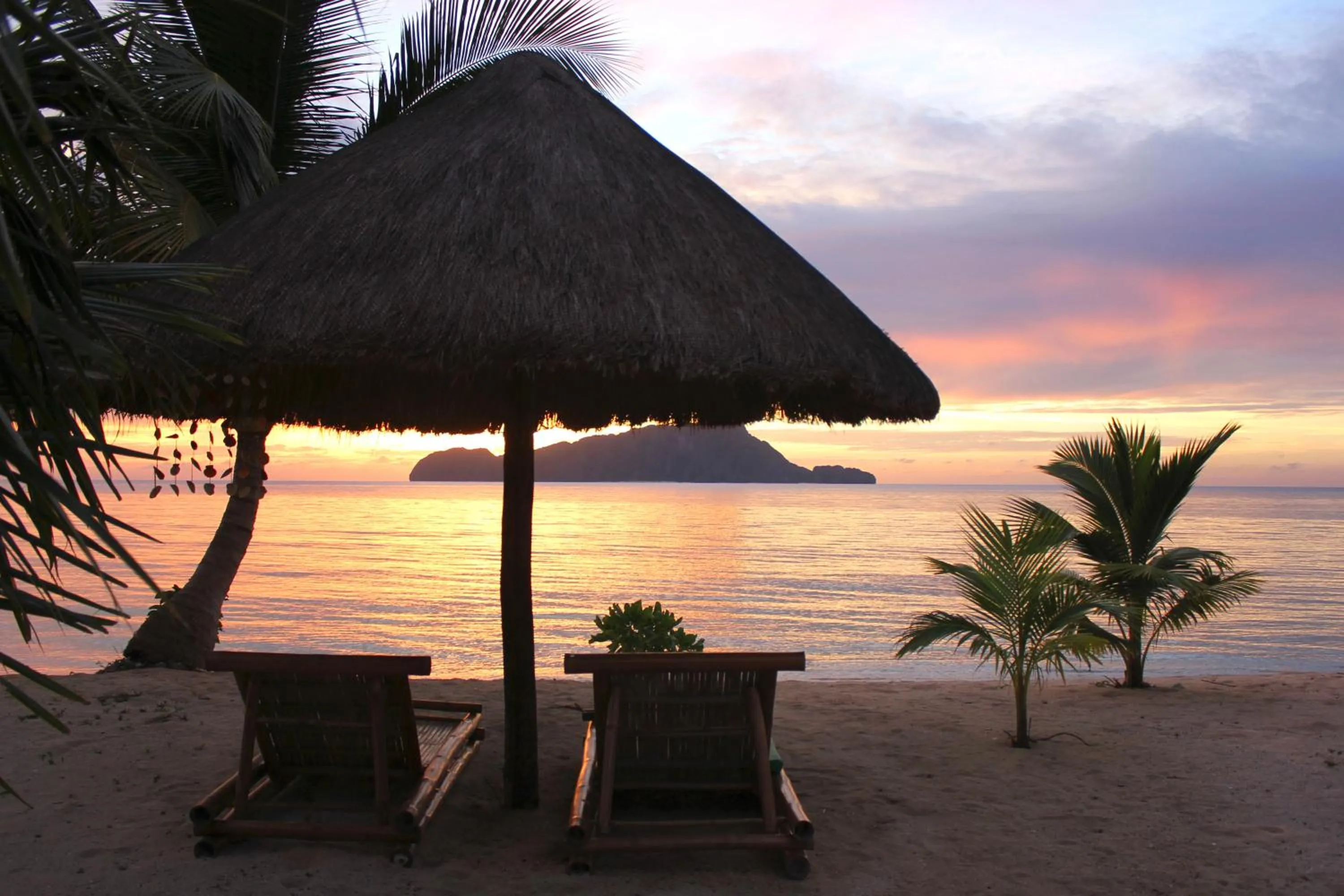Natural landscape in San Nicolas Private Beach