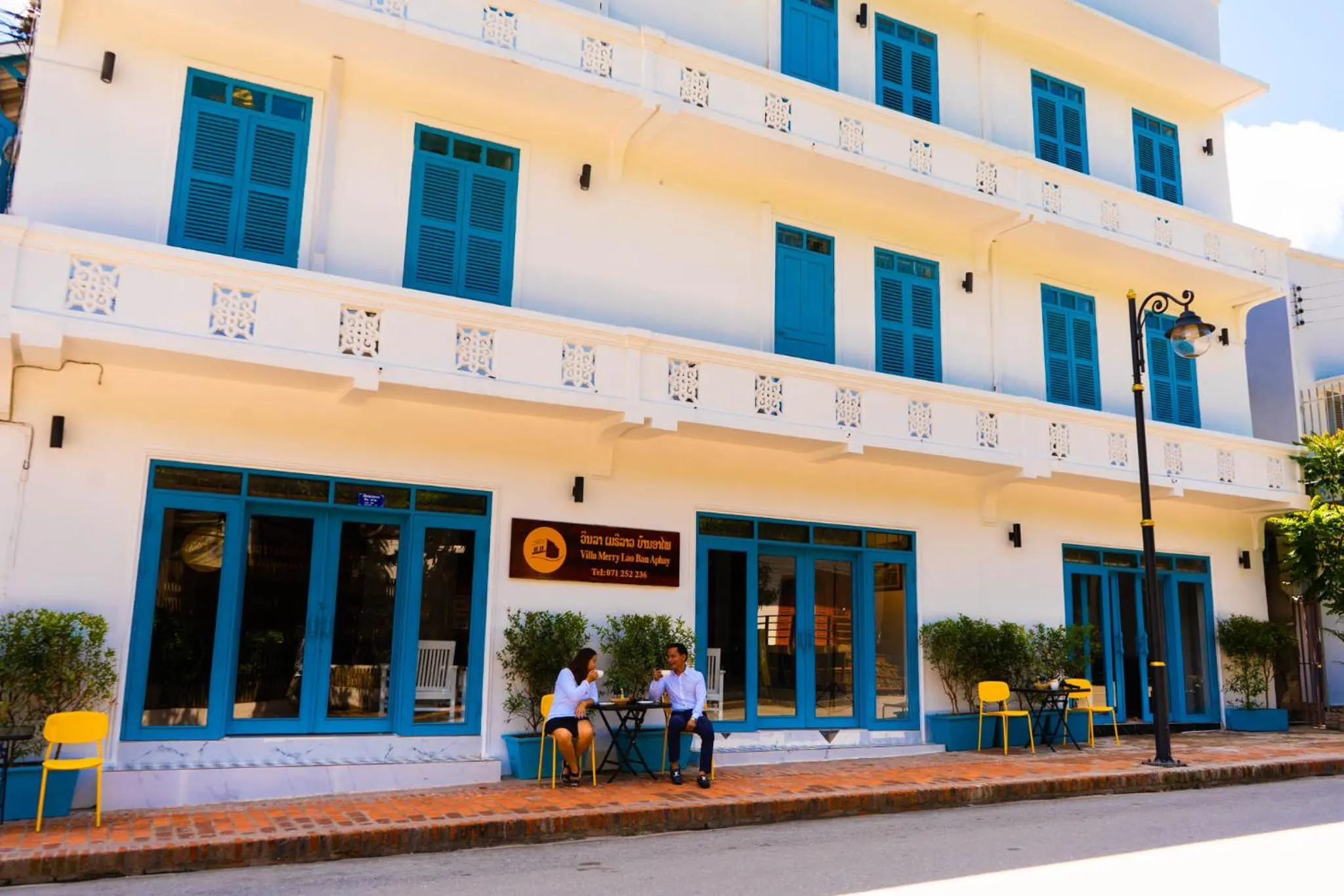 Property building in Villa Merry Lao Ban Aphay