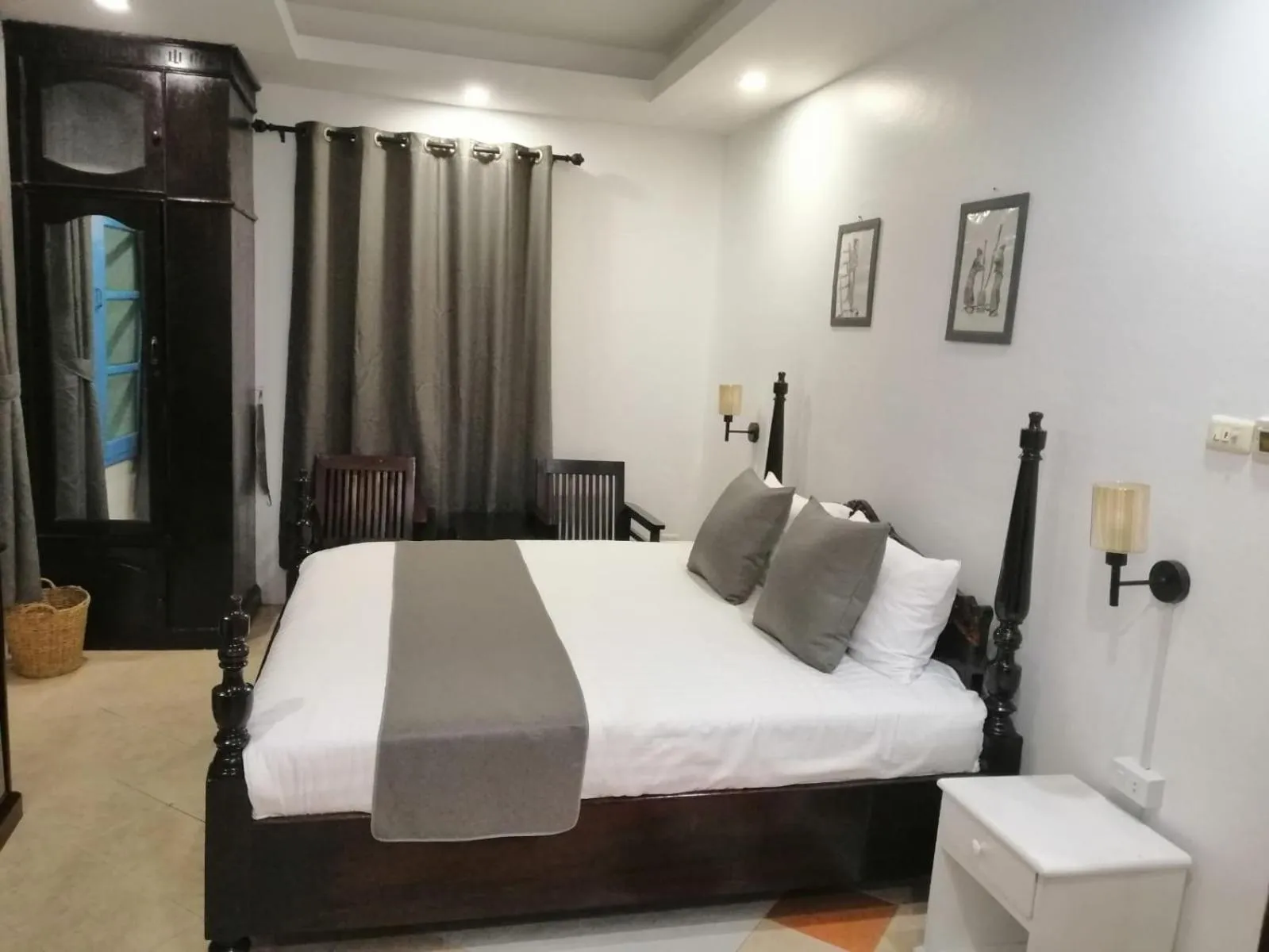 Bed in Villa Merry Lao Ban Aphay
