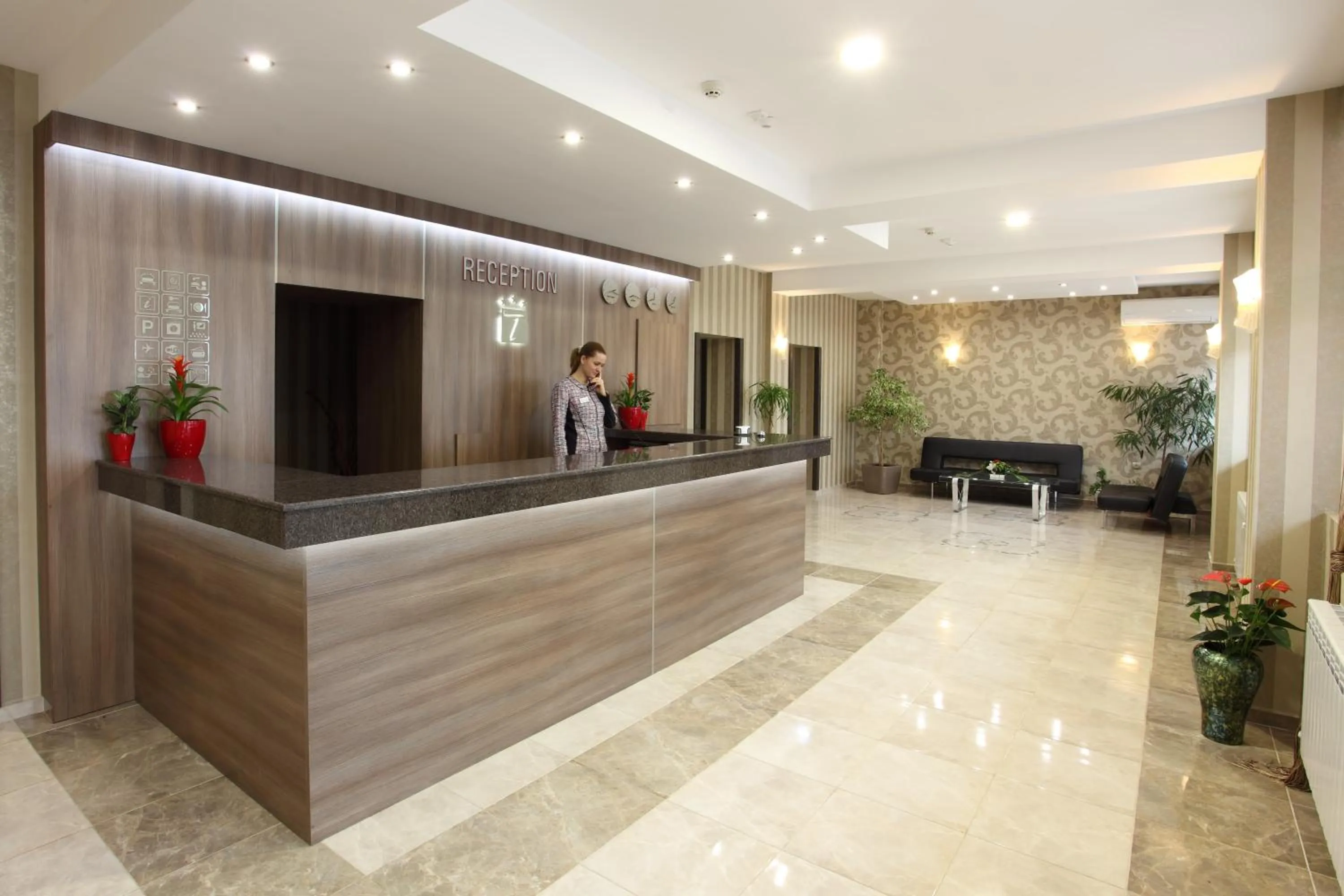 Lobby or reception in Teodora Palace Hotel