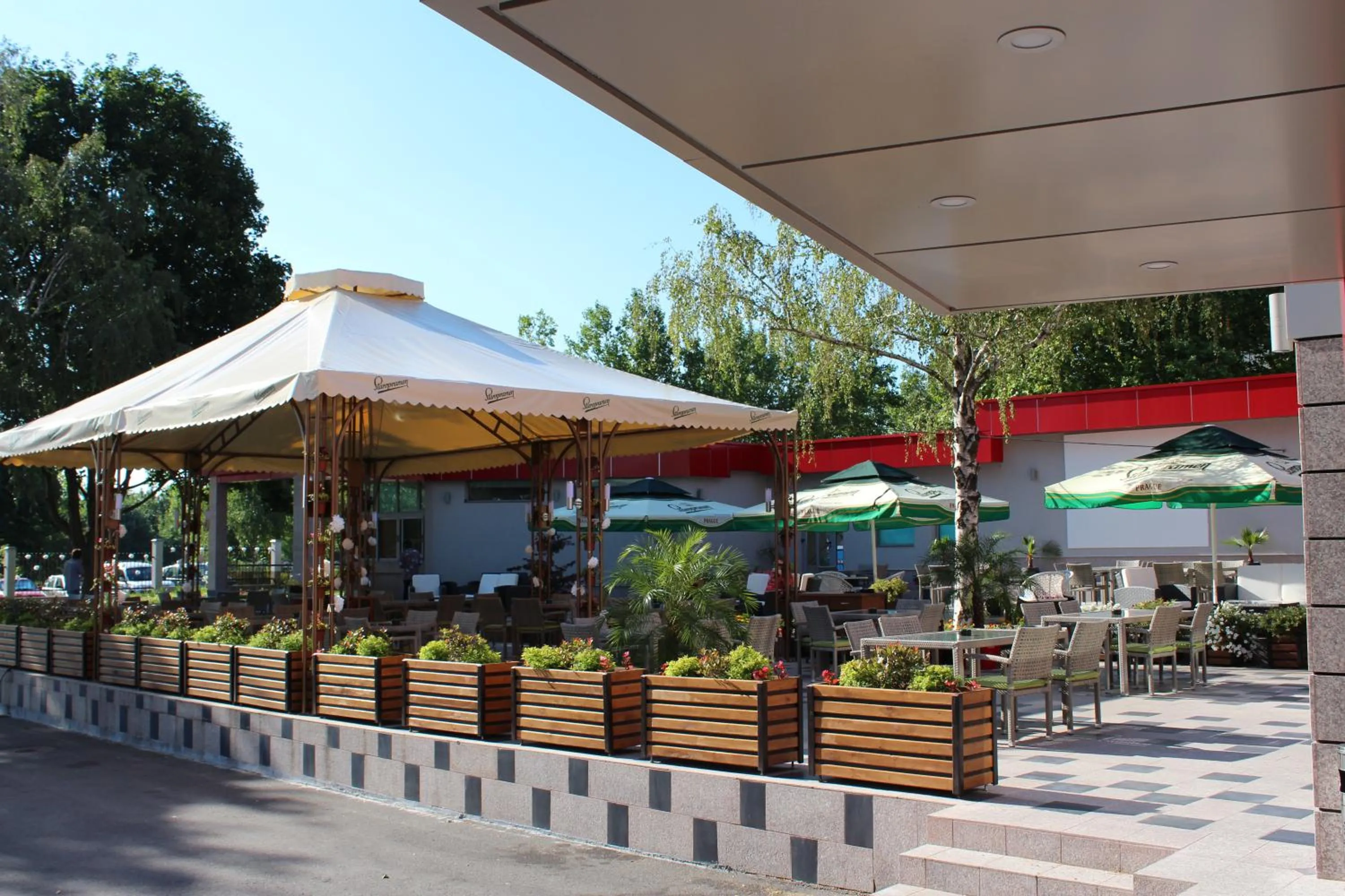 Garden in Teodora Palace Hotel