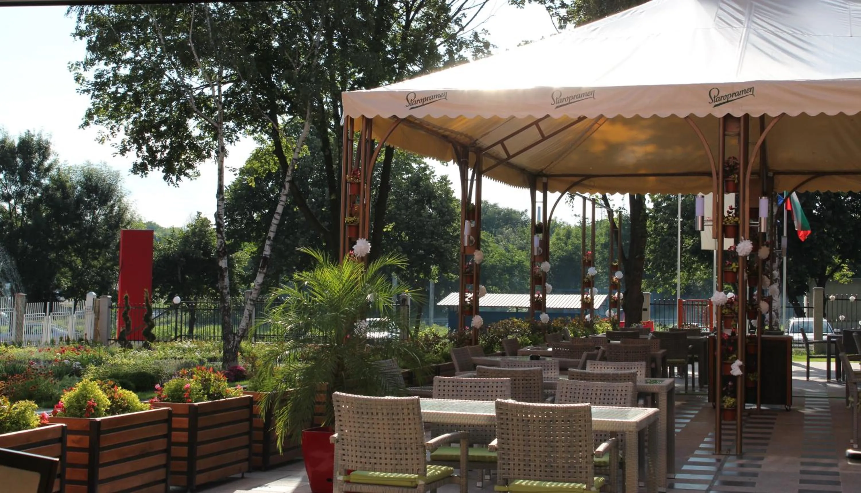 Garden in Teodora Palace Hotel