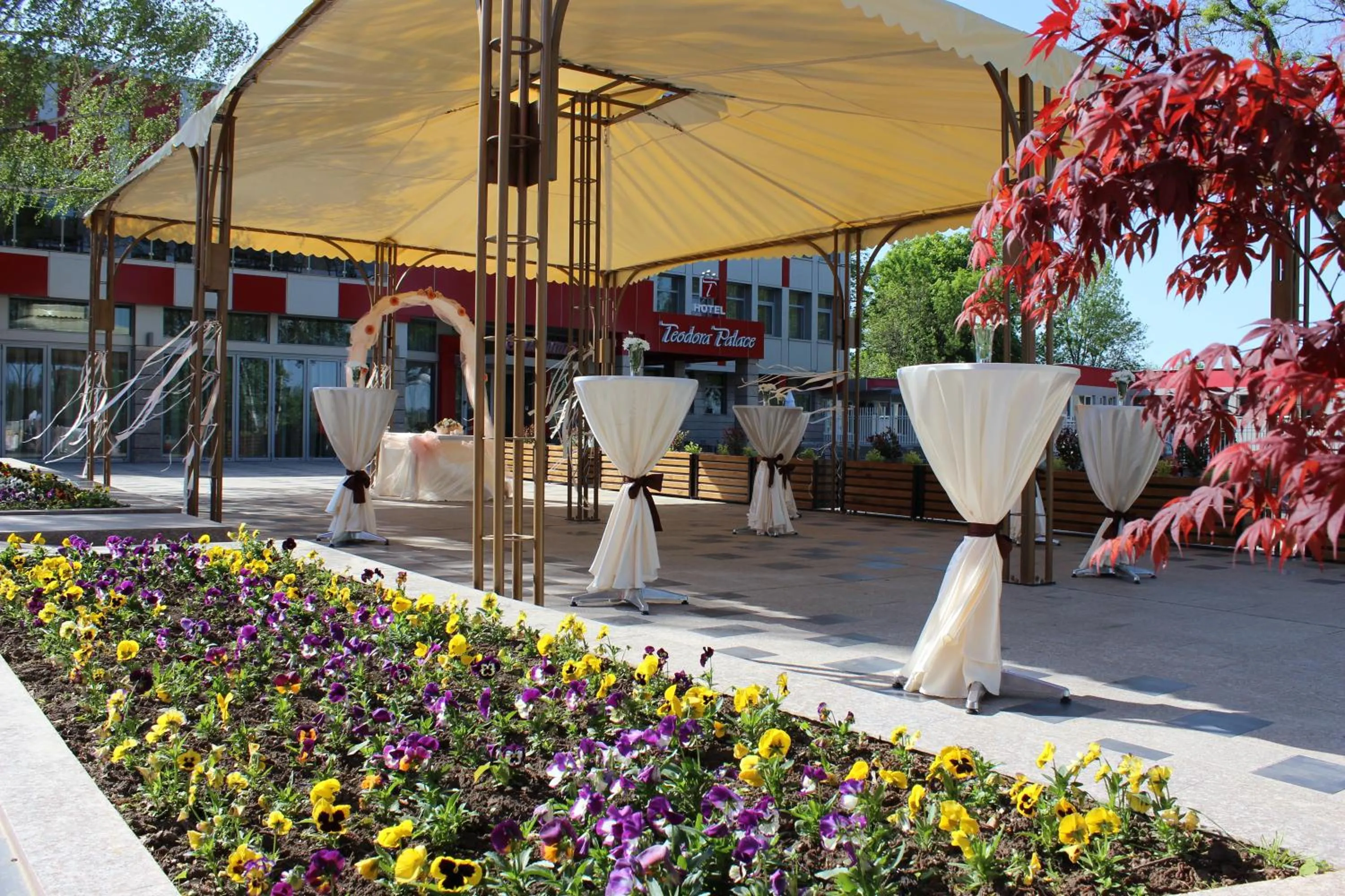 Garden in Teodora Palace Hotel