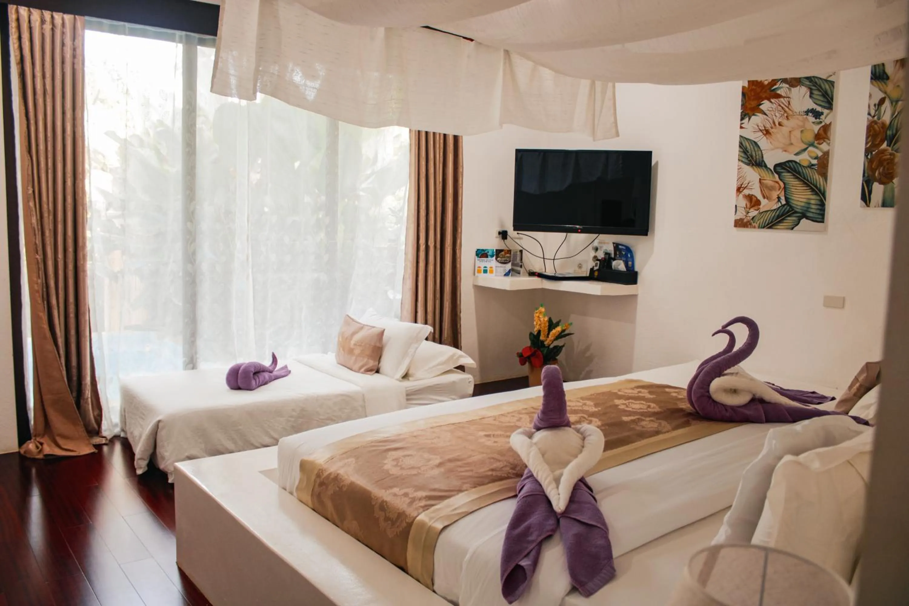 Bedroom, Bed in Carpe Diem Villas & Resort Dive & Stay resort