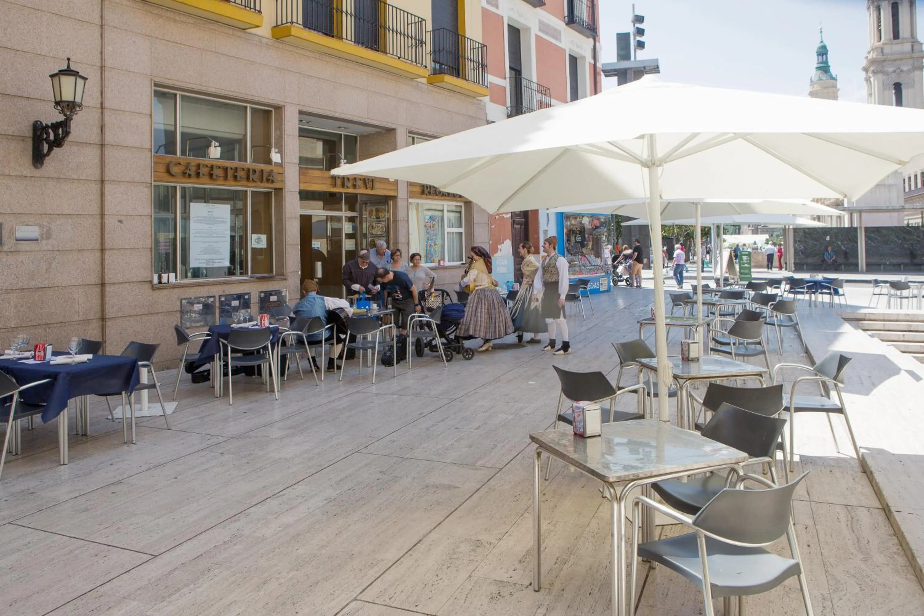 Balcony/Terrace in Hotel Tibur
