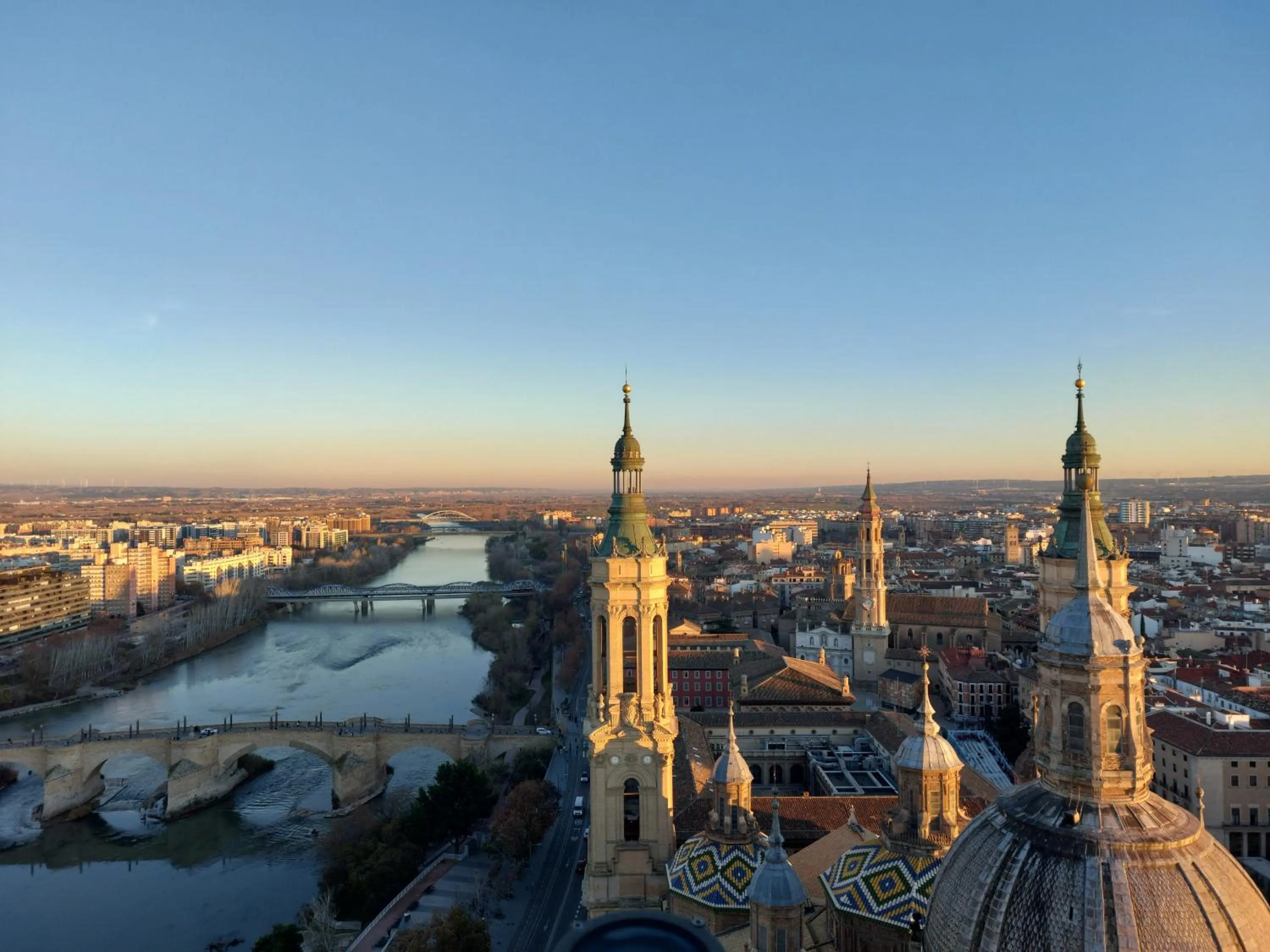 Bird's eye view in Hotel Tibur