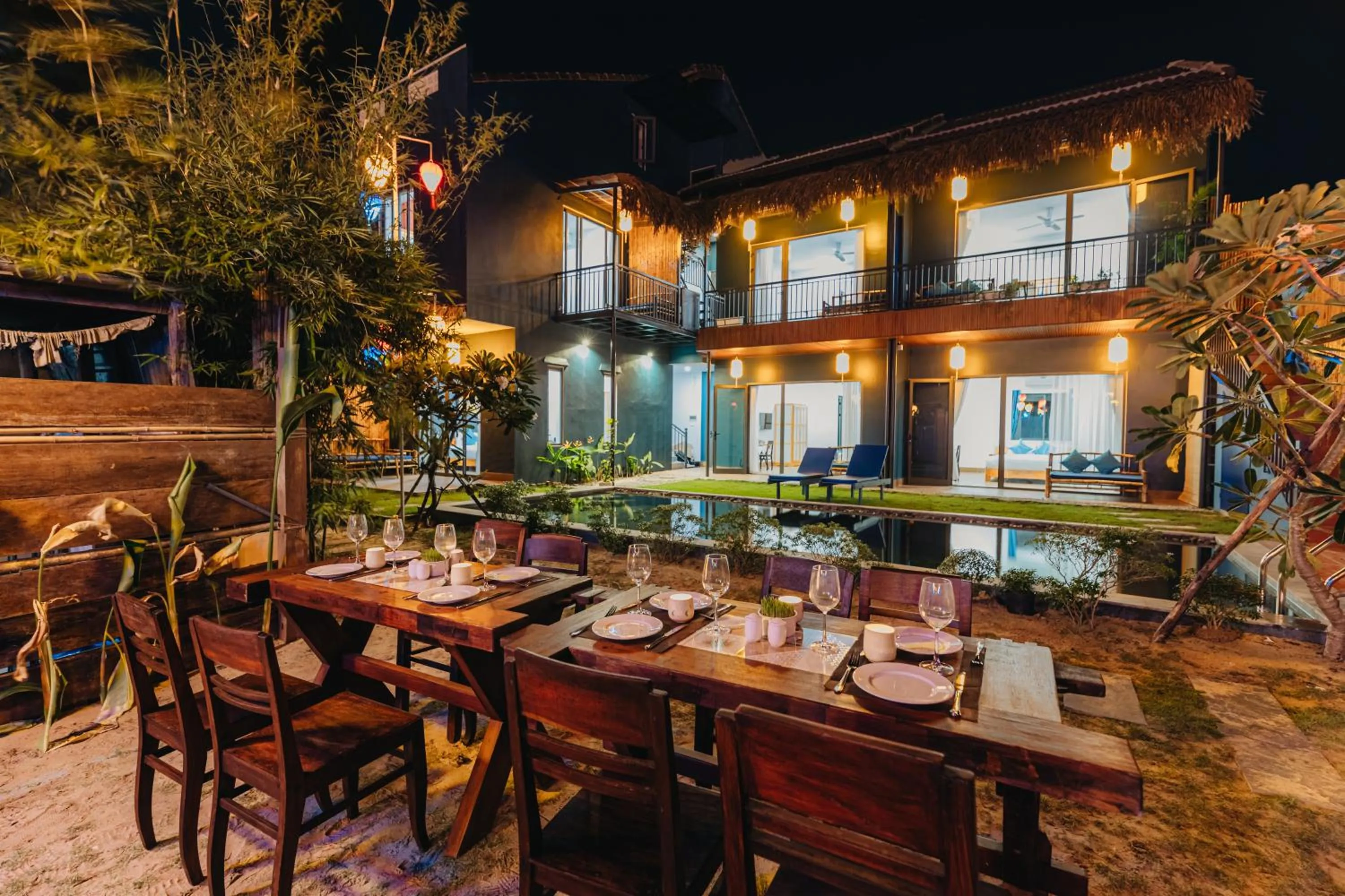 Night in Ngoc An Bang Villa