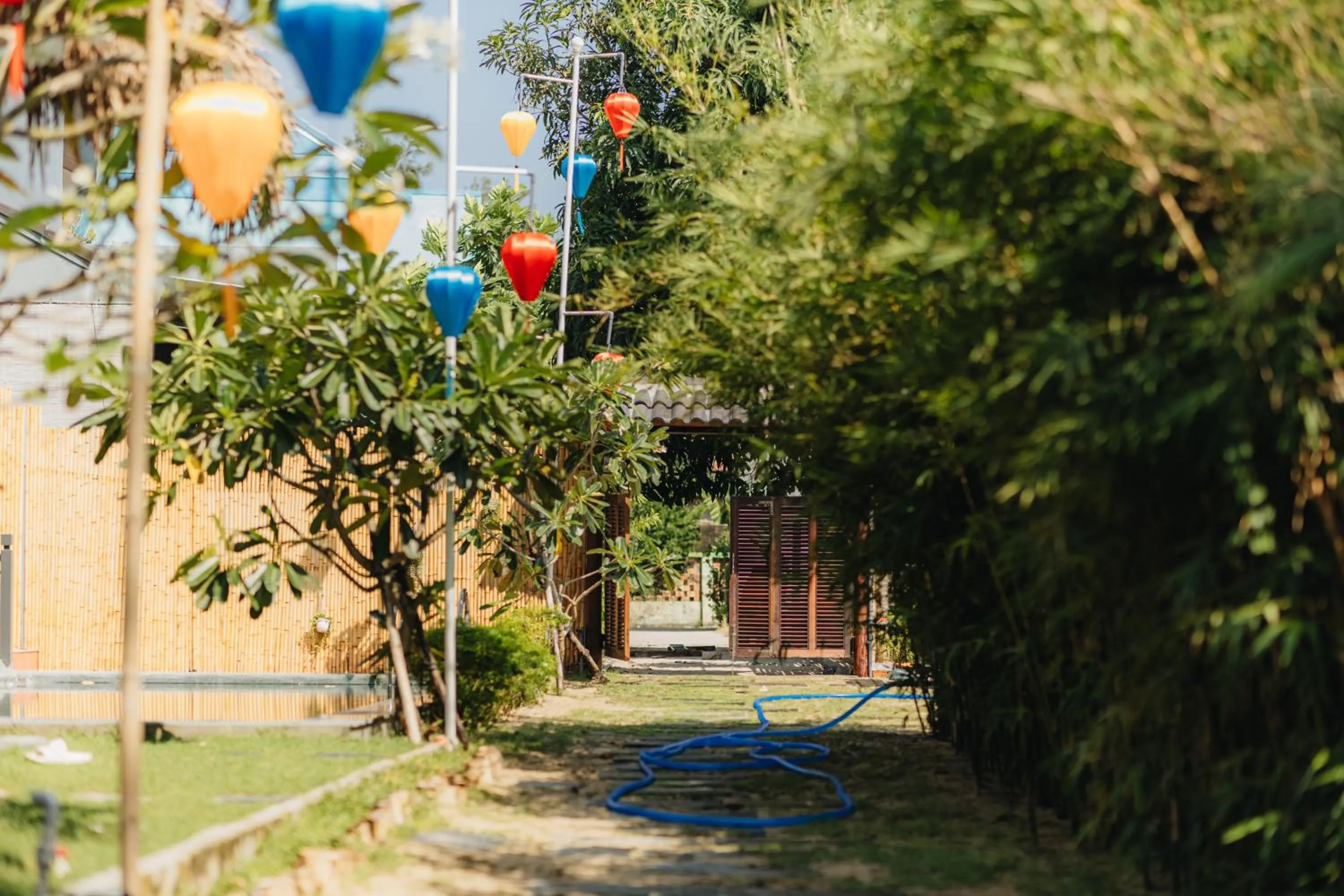 Natural landscape in Ngoc An Bang Villa