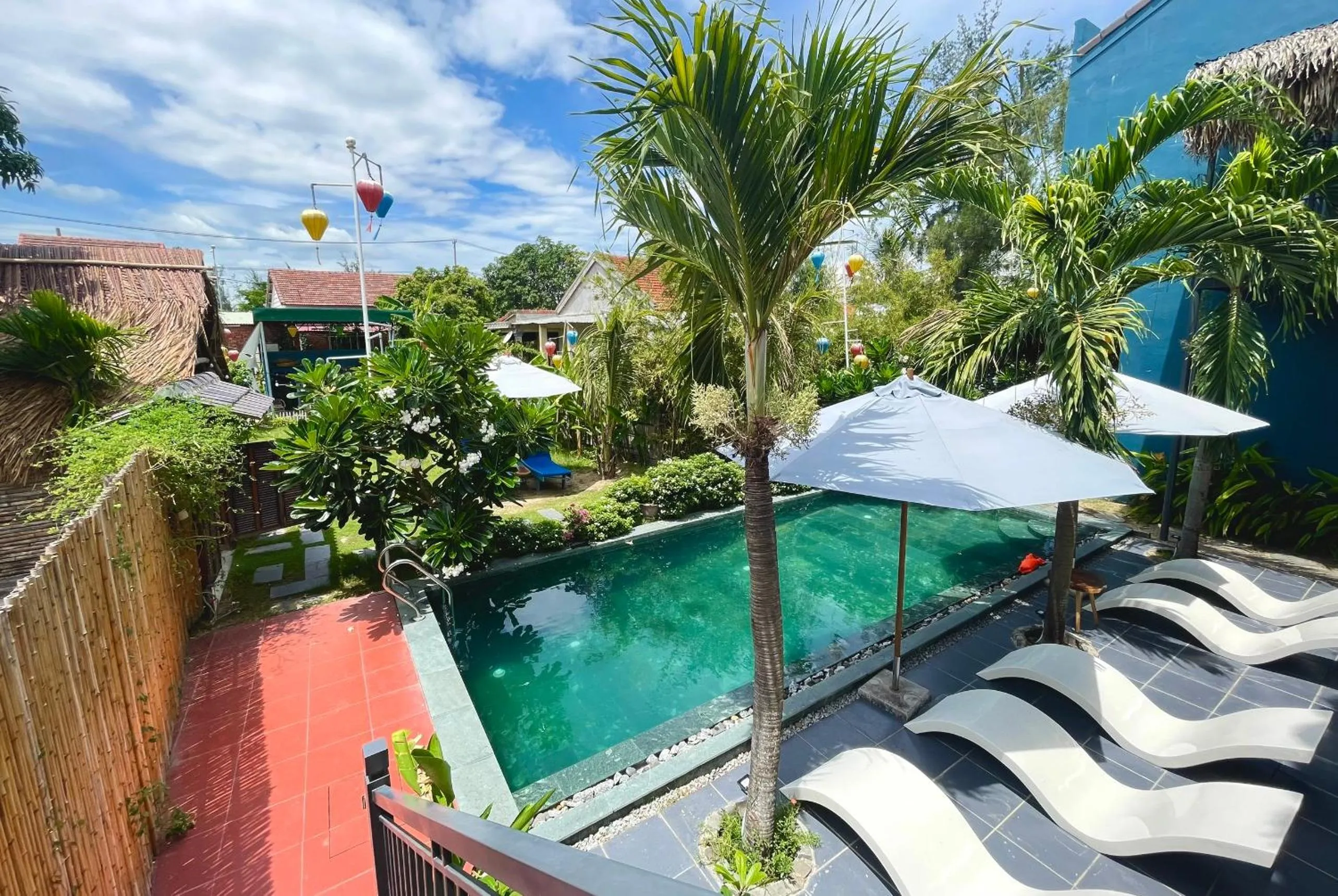 Natural landscape in Ngoc An Bang Villa