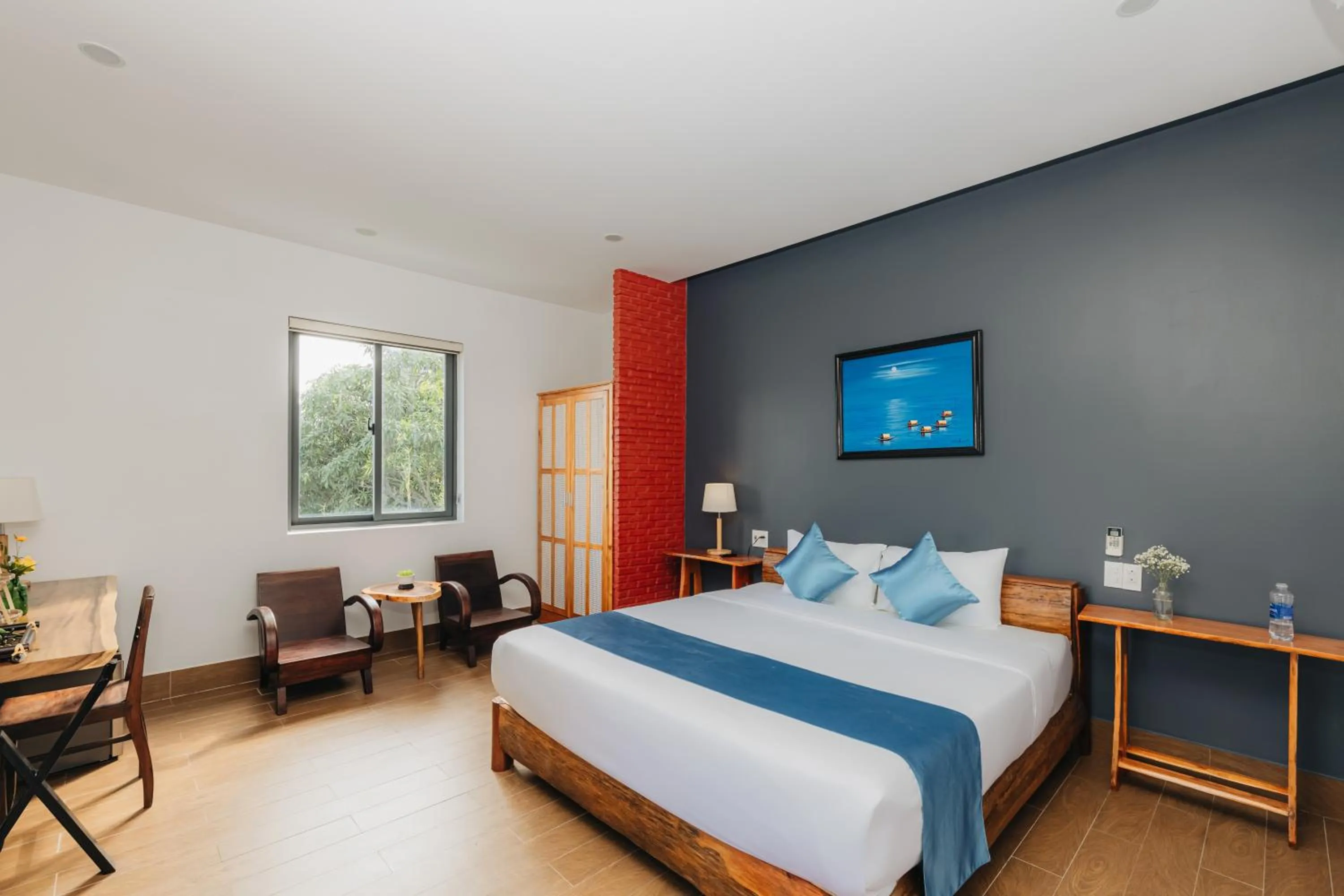 Photo of the whole room, Bed in Ngoc An Bang Villa