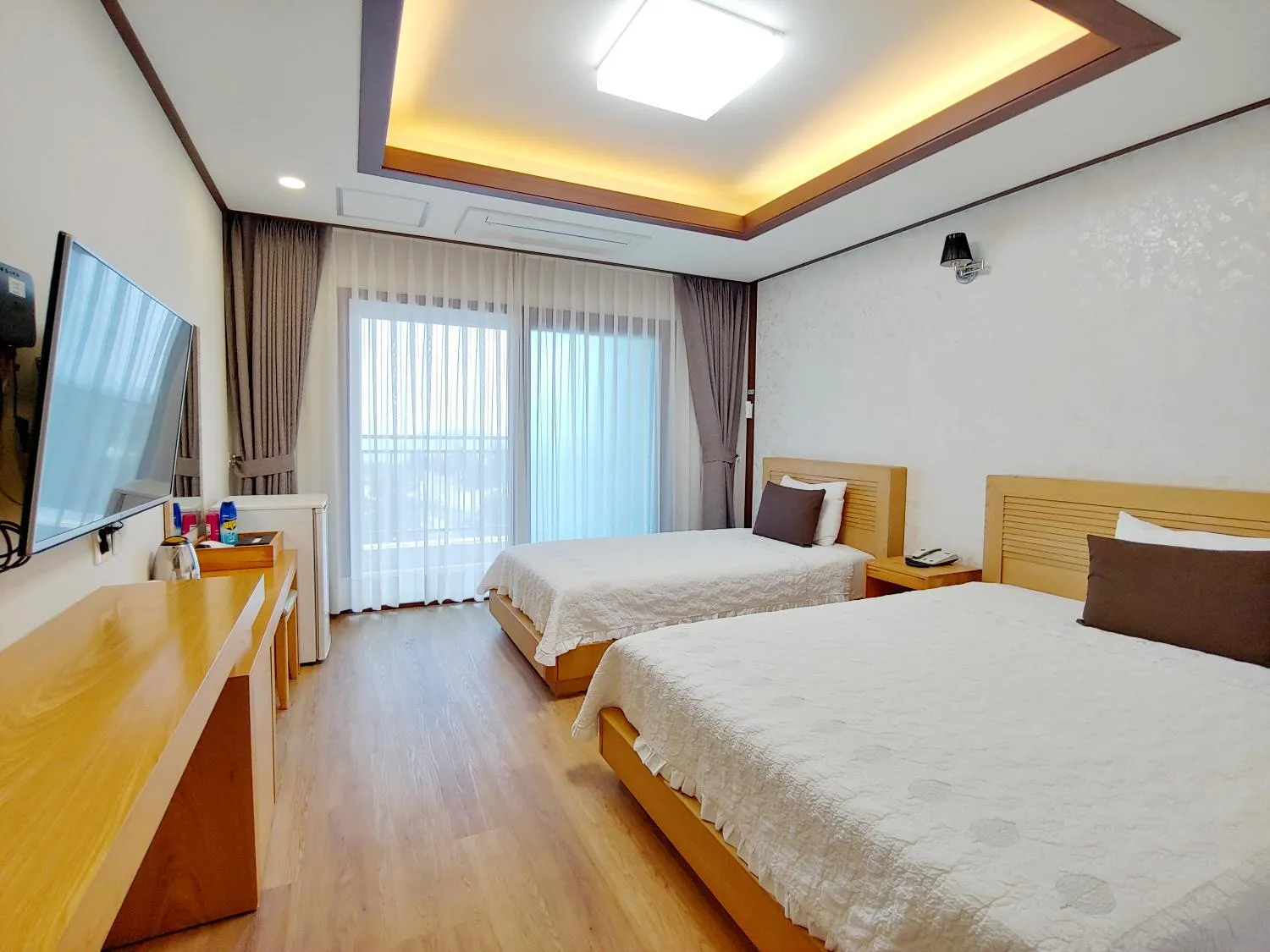 Bed in Fellisia Hotel