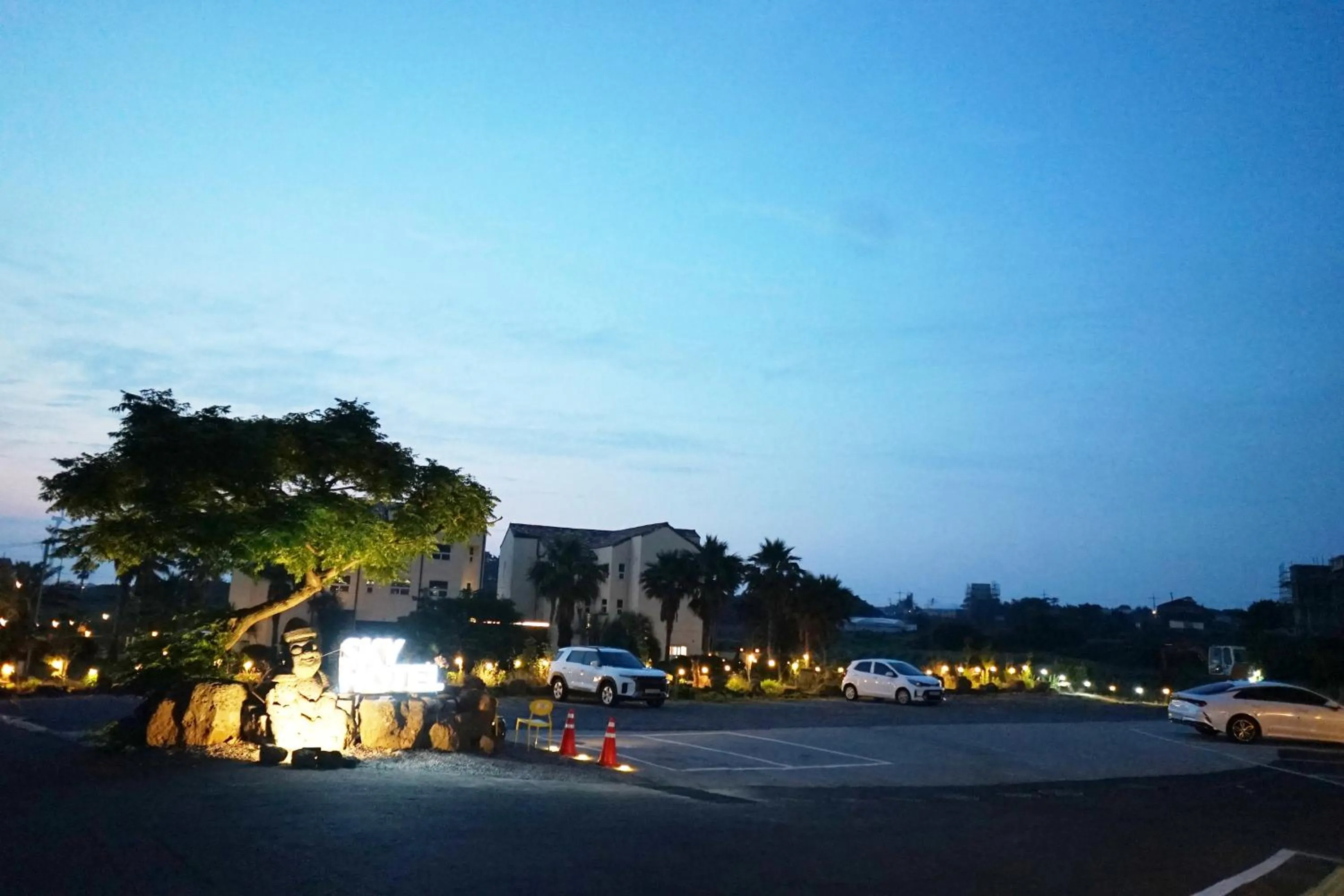 Property Building in jeju skyhotel