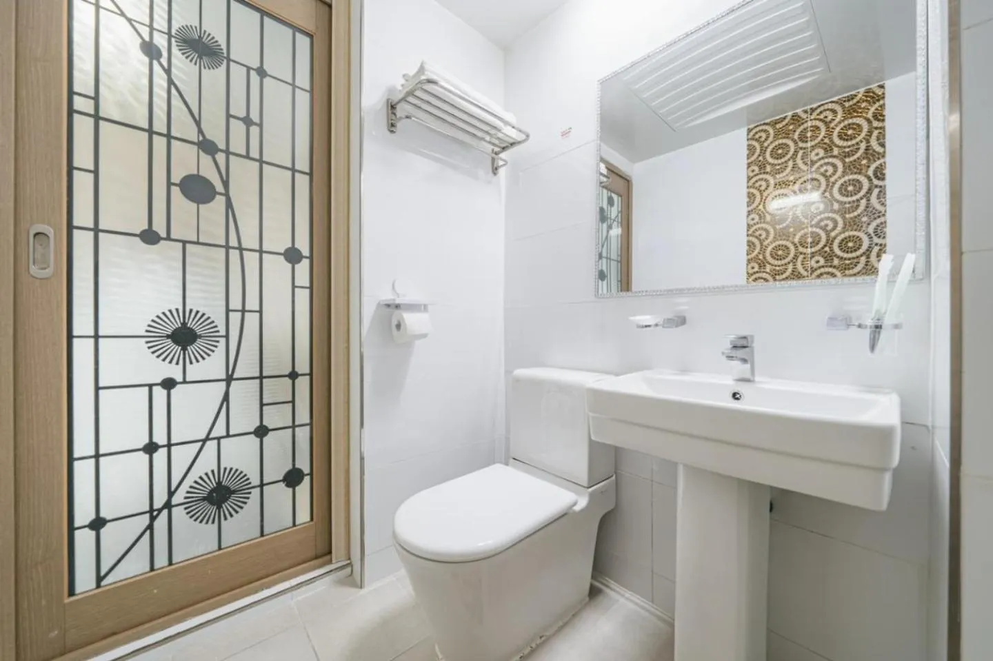 Bathroom in jeju skyhotel