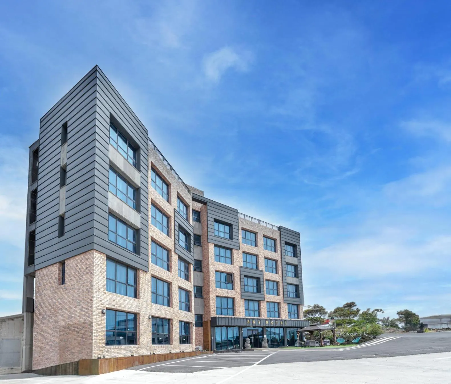 Property Building in jeju skyhotel