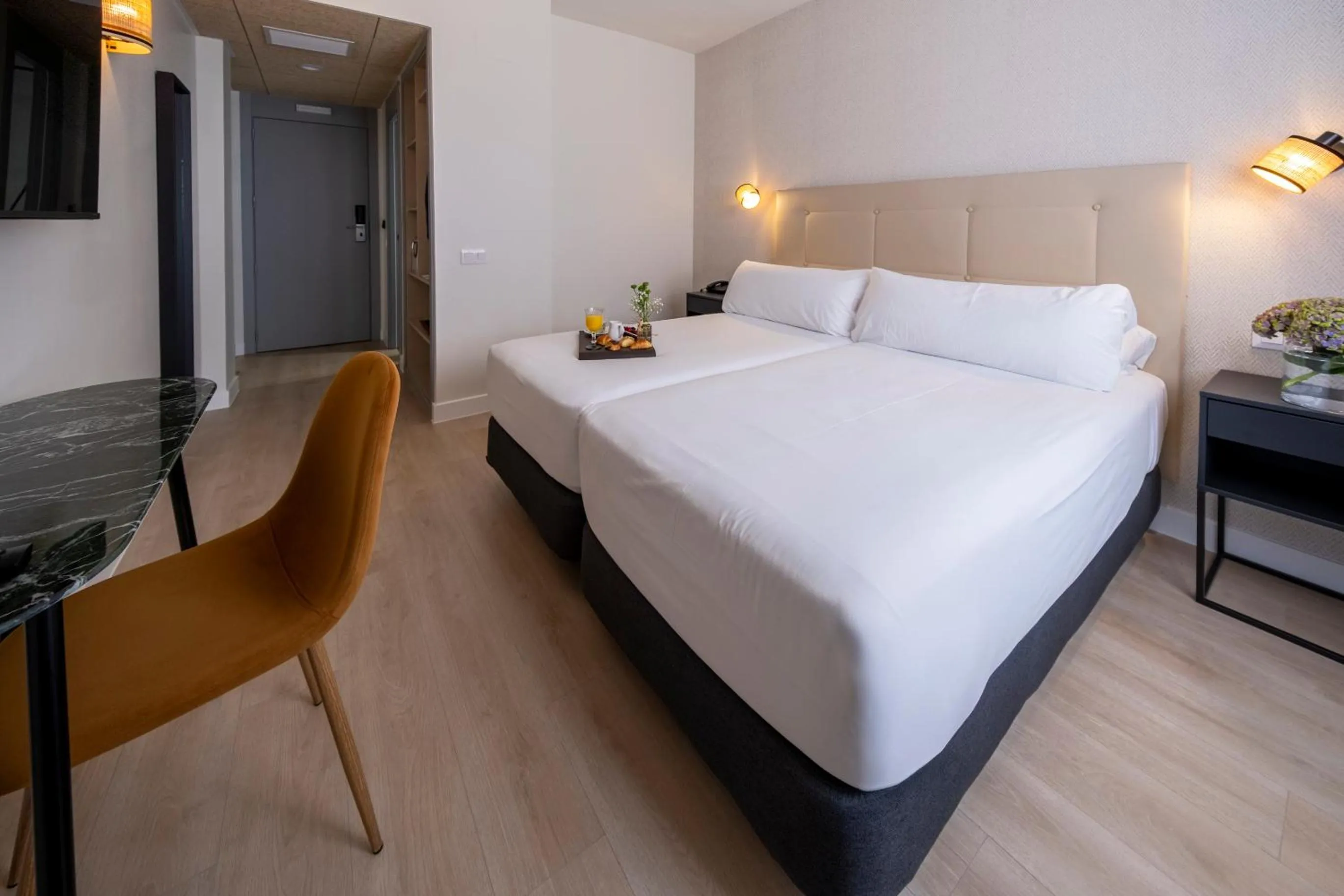 Bed in Hotel Cisneros