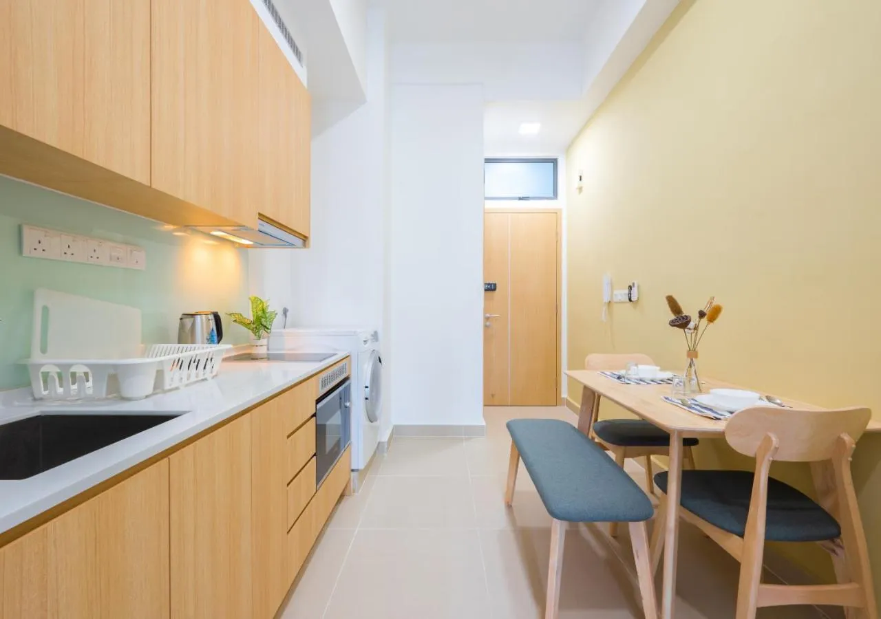 Kitchen or kitchenette in Greystone Colony KLCC