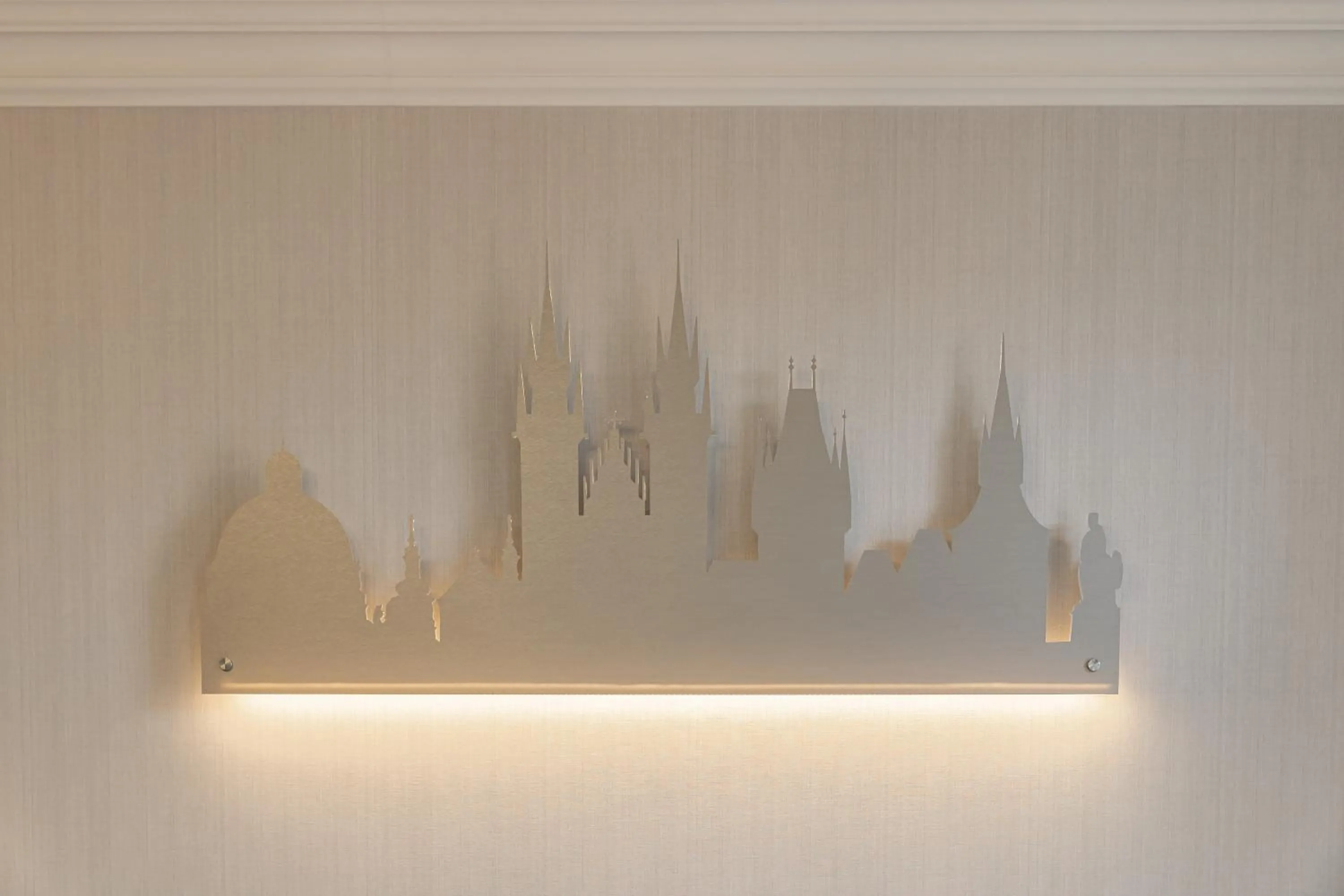 Decorative detail in Allure Hotel & Residence Prague