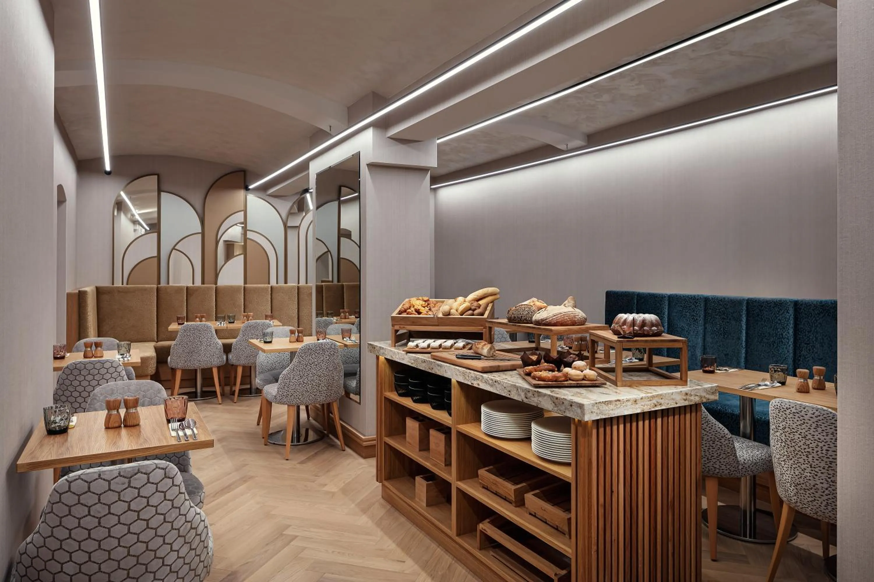 Restaurant/places to eat in Allure Hotel & Residence Prague